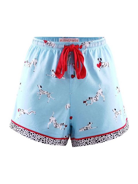 PJ Salvage Pyjamashorts PUPPY LOVE günstig online kaufen