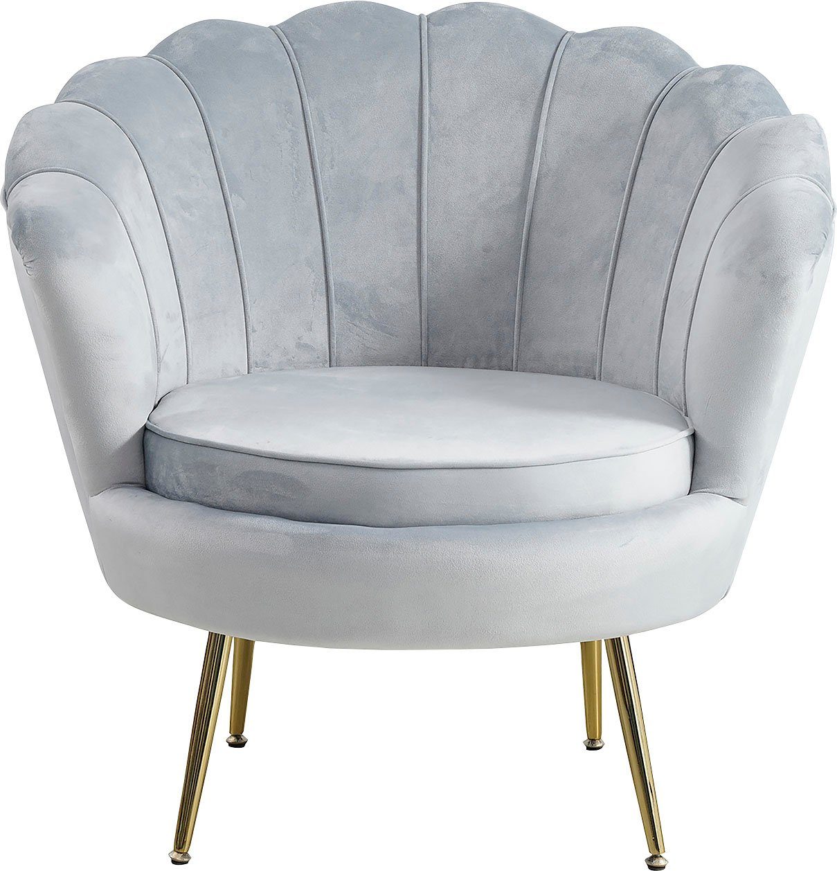 SalesFever Loungesessel "Clam", Prachtvoll extravagantes Design im Muschel- günstig online kaufen