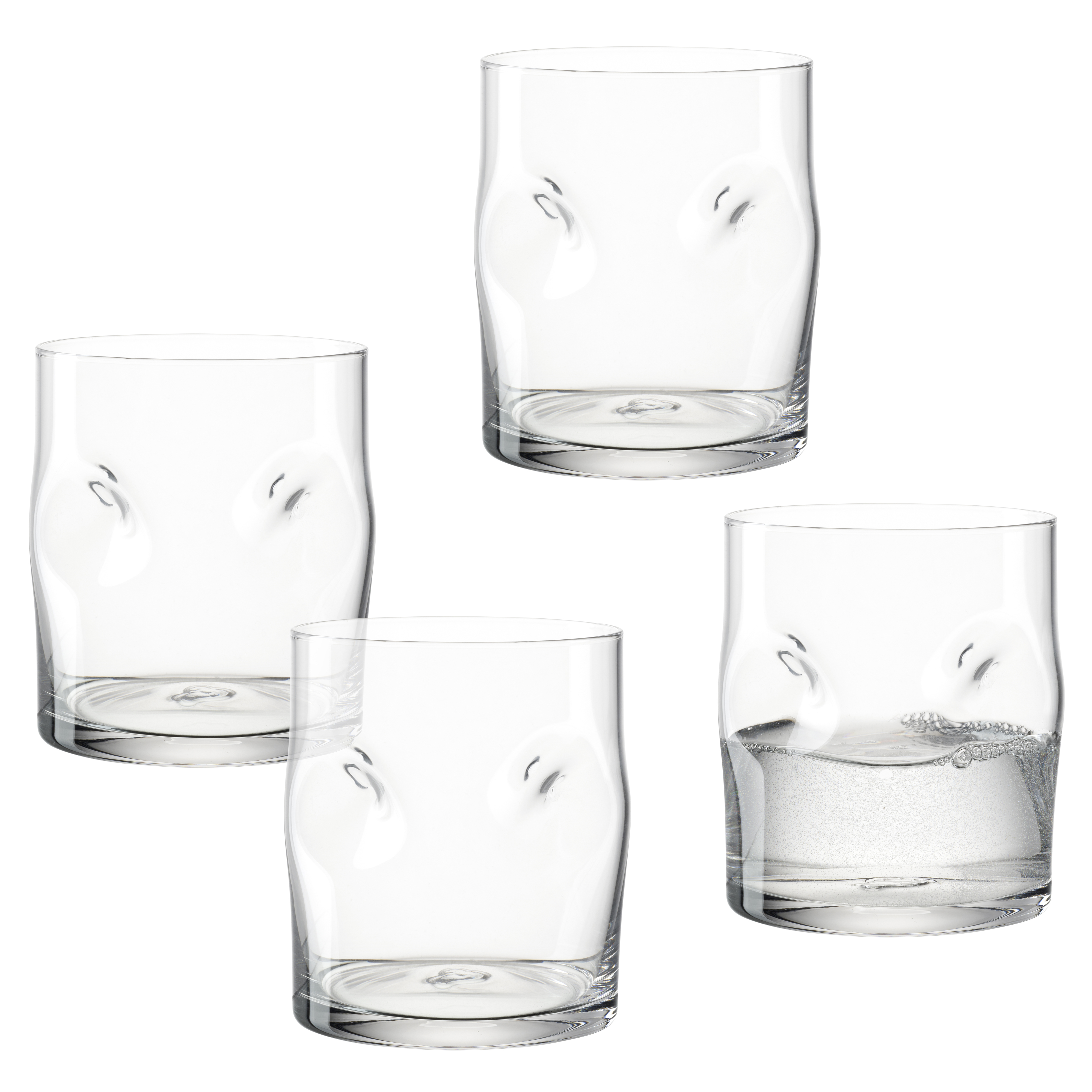 LEONARDO Gläser-Set »Trinkglas VESUVIO, 300 ml, 4er-Set«, (Set, 4 tlg.), ko günstig online kaufen