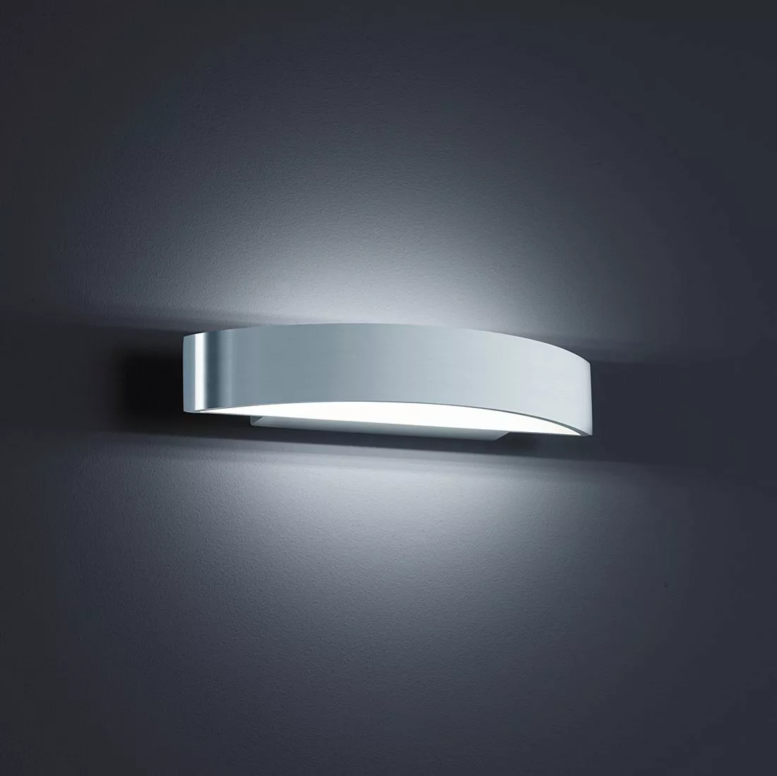 home24 LED-Wandleuchte Yona Aluminium günstig online kaufen