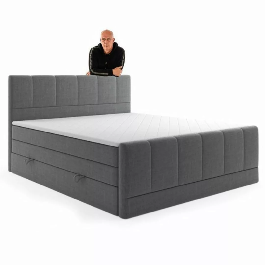 Möbel Punkt Boxspringbett Boxspringbett Mario Basler Dublin Bettkasten 180x günstig online kaufen