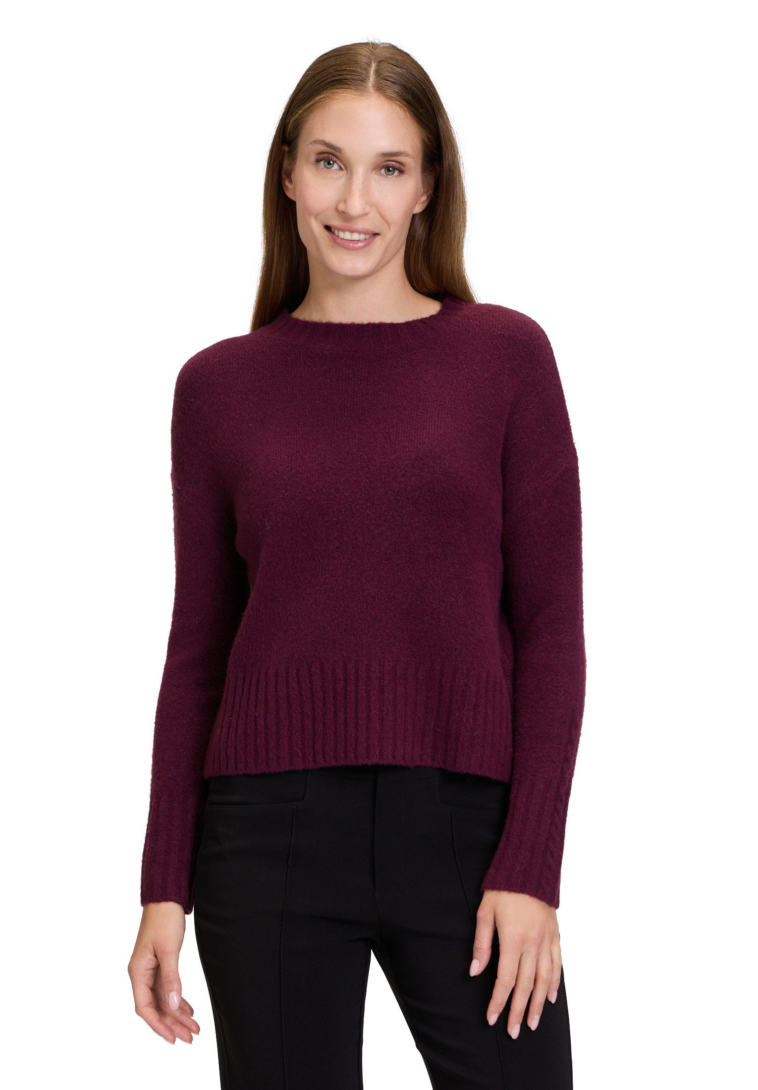 Cartoon Strickpullover Cartoon Damen Strickpullover mit günstig online kaufen