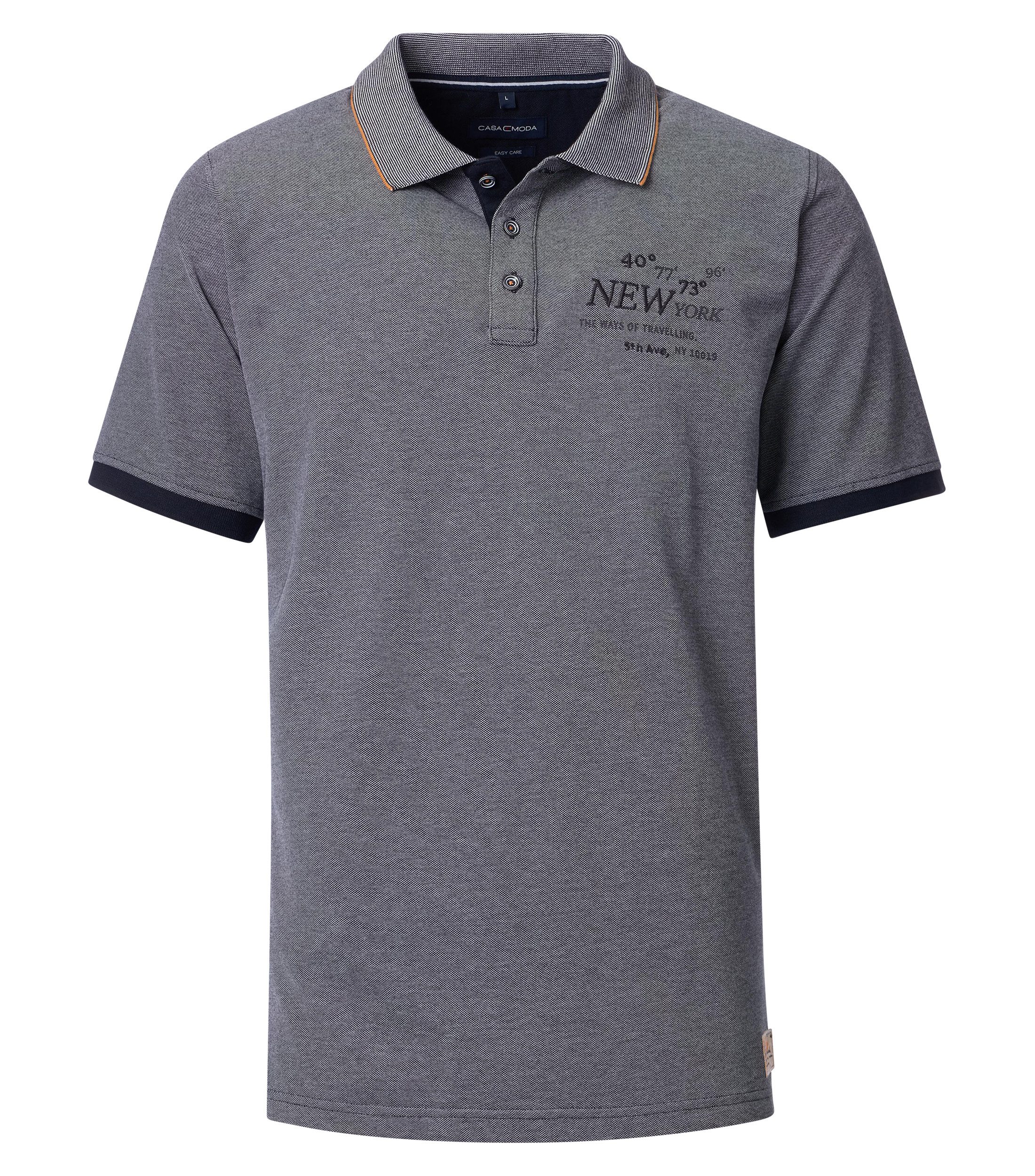CASAMODA Poloshirt CASAMODA Polo-Shirt uni günstig online kaufen