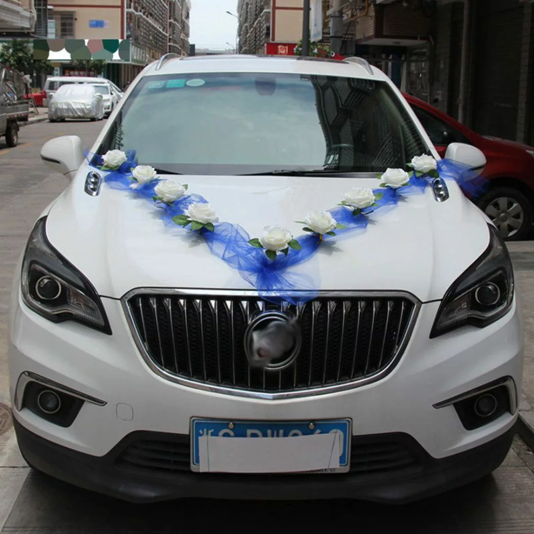 Kunstblume Wedding Girlande Autodeko Hochzeitsdeko, Coonoor günstig online kaufen