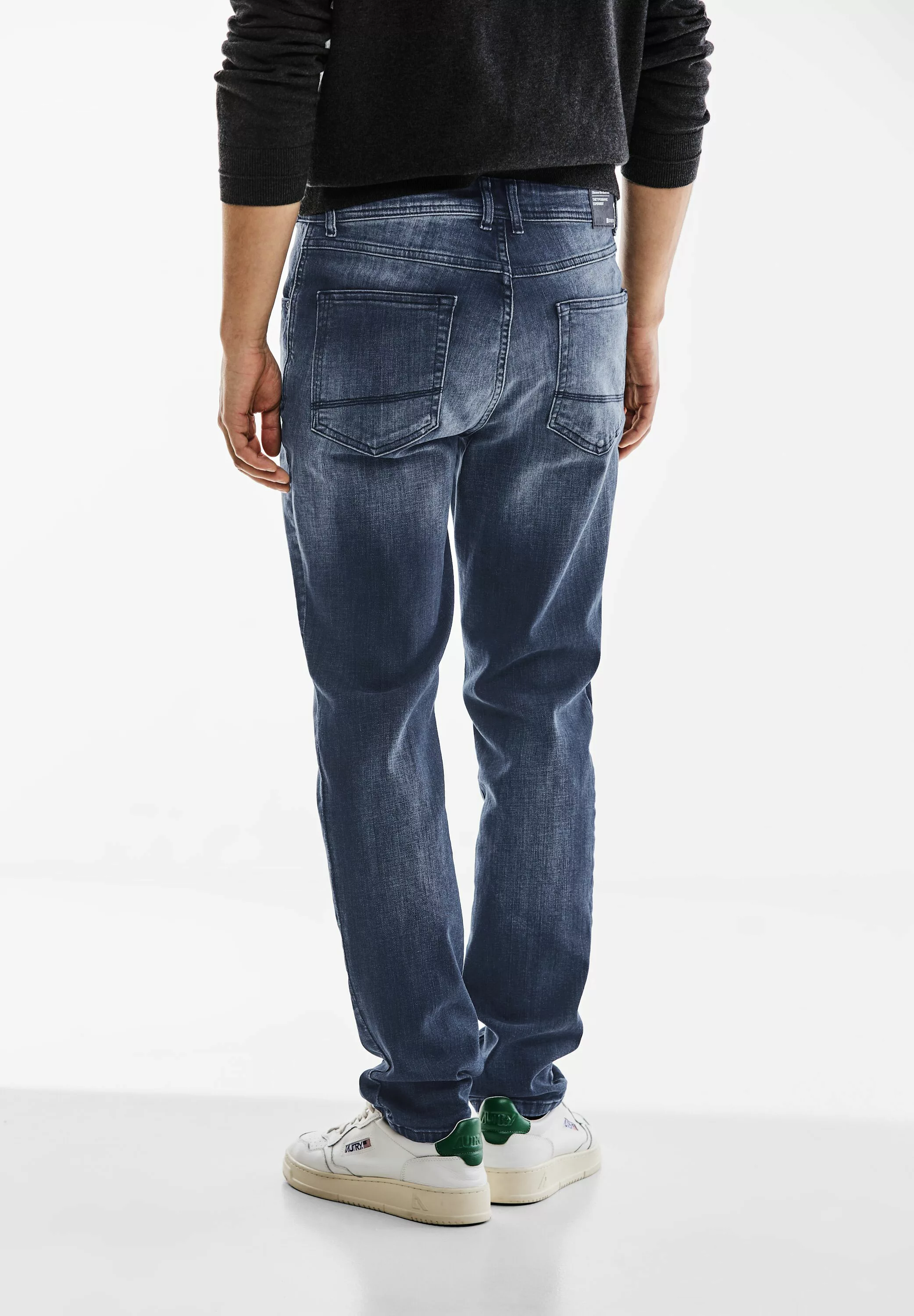 STREET ONE MEN Gerade Jeans, Middle Waist günstig online kaufen