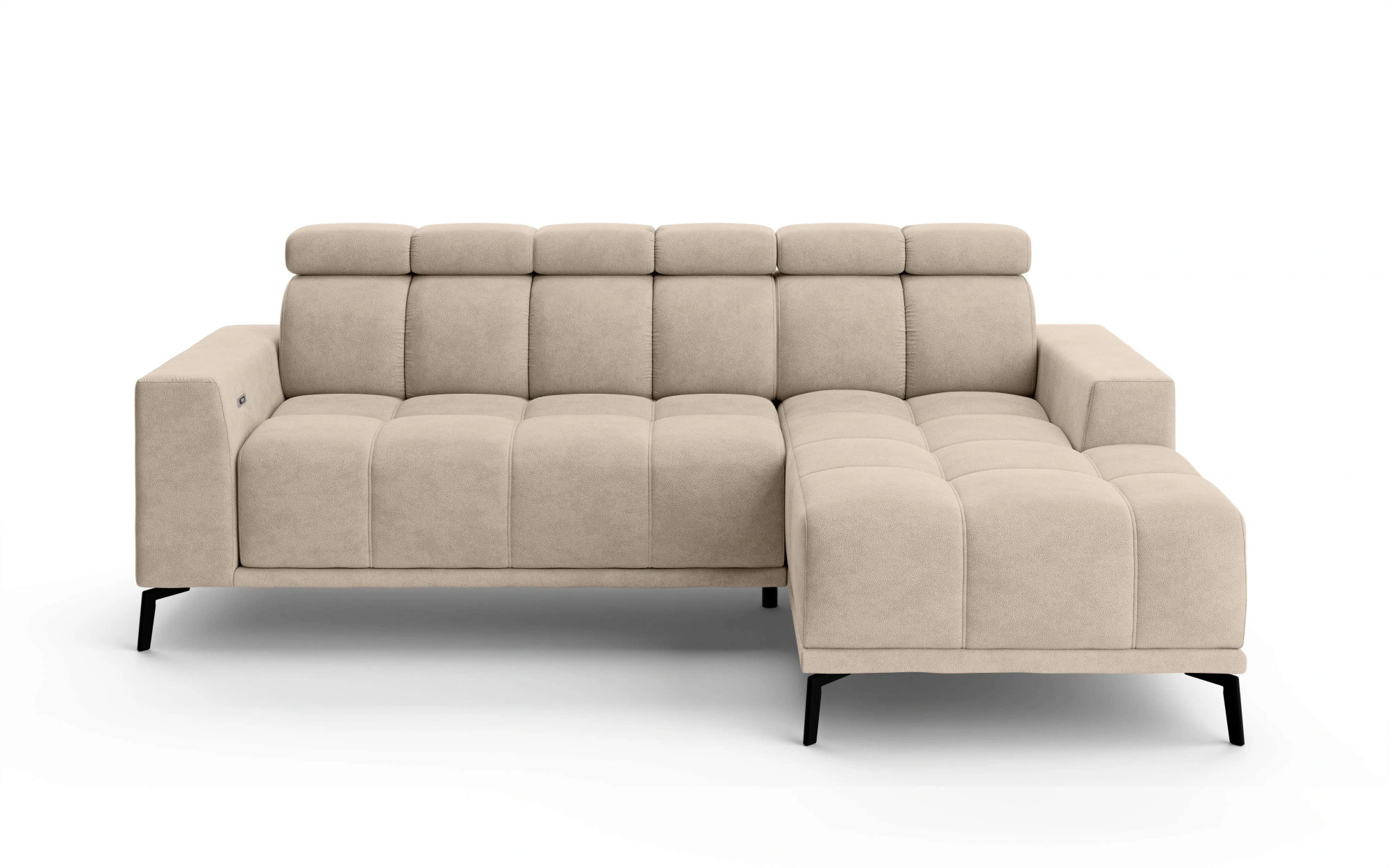 INOSIGN Ecksofa »CAZIE, Designsofa, L-Form, trendige Bubble-Optik,«, L-Form günstig online kaufen