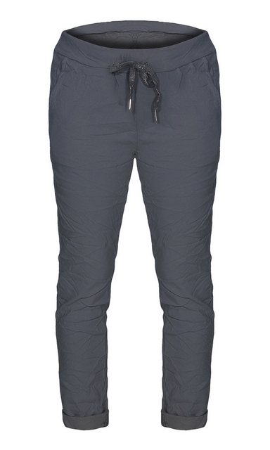 CLEO STYLE Stoffhose Damen Jogginghose 88 Grau günstig online kaufen