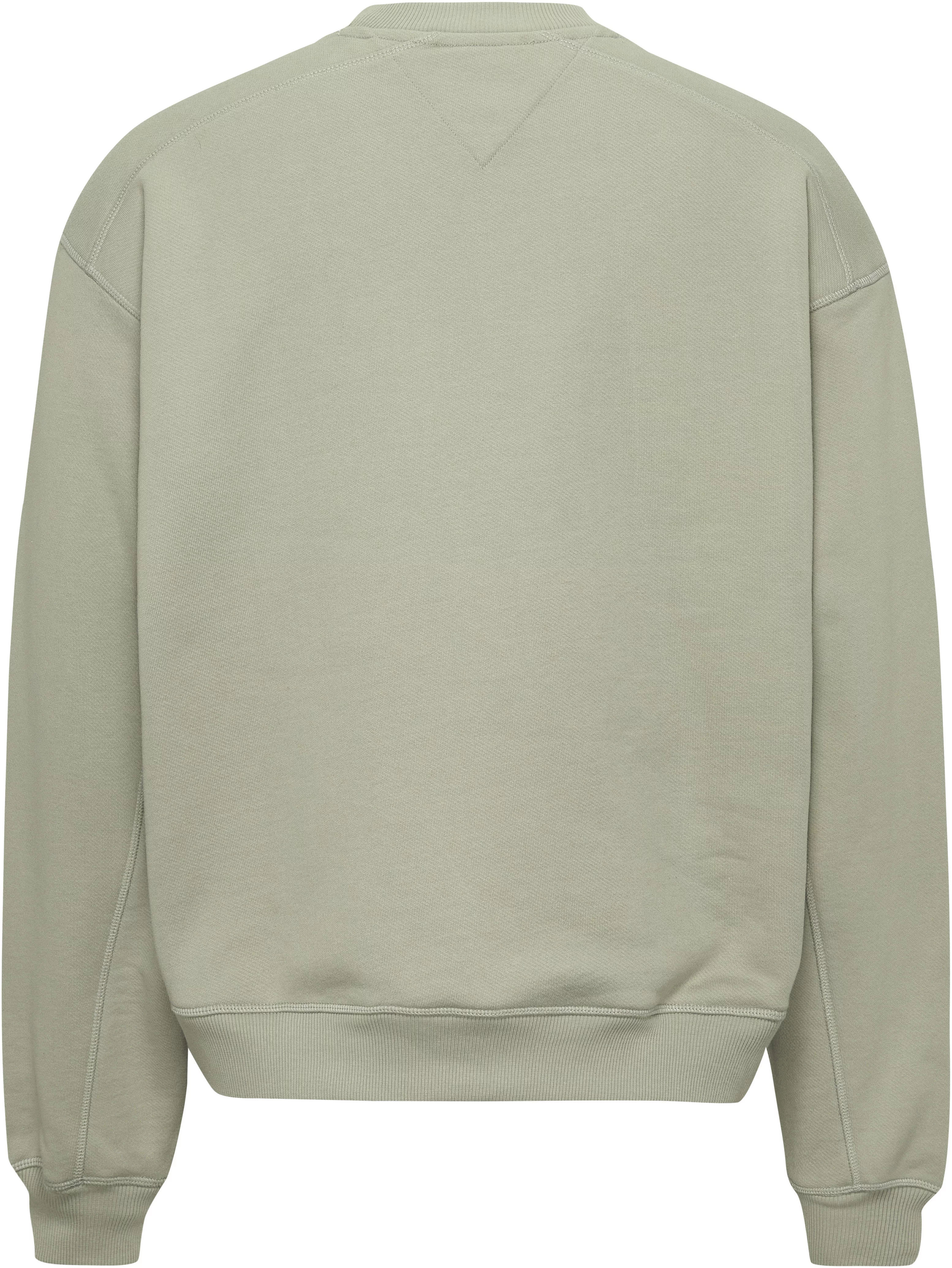 Tommy Jeans Sweater TJM BOXY NEW CLASSICS CREW EXT mit Print auf der Brust günstig online kaufen