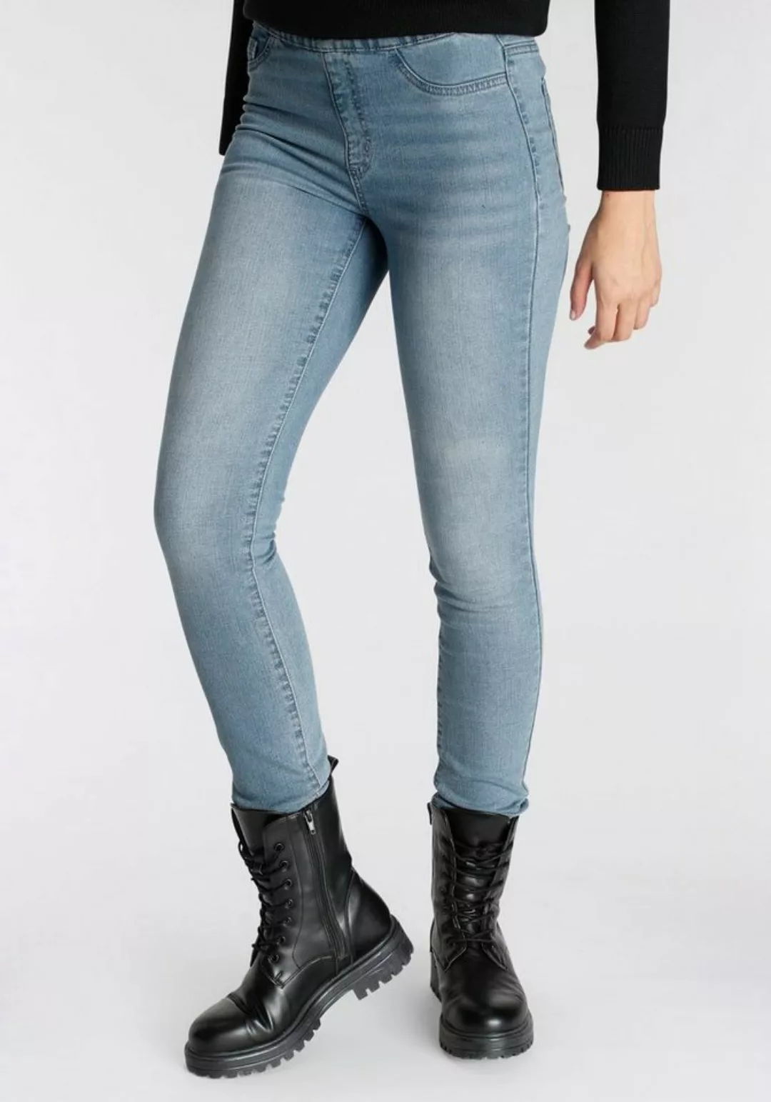 Arizona Jeansjeggings mit leichtem Thermo Effekt extra-eng geschnitten, hoh günstig online kaufen