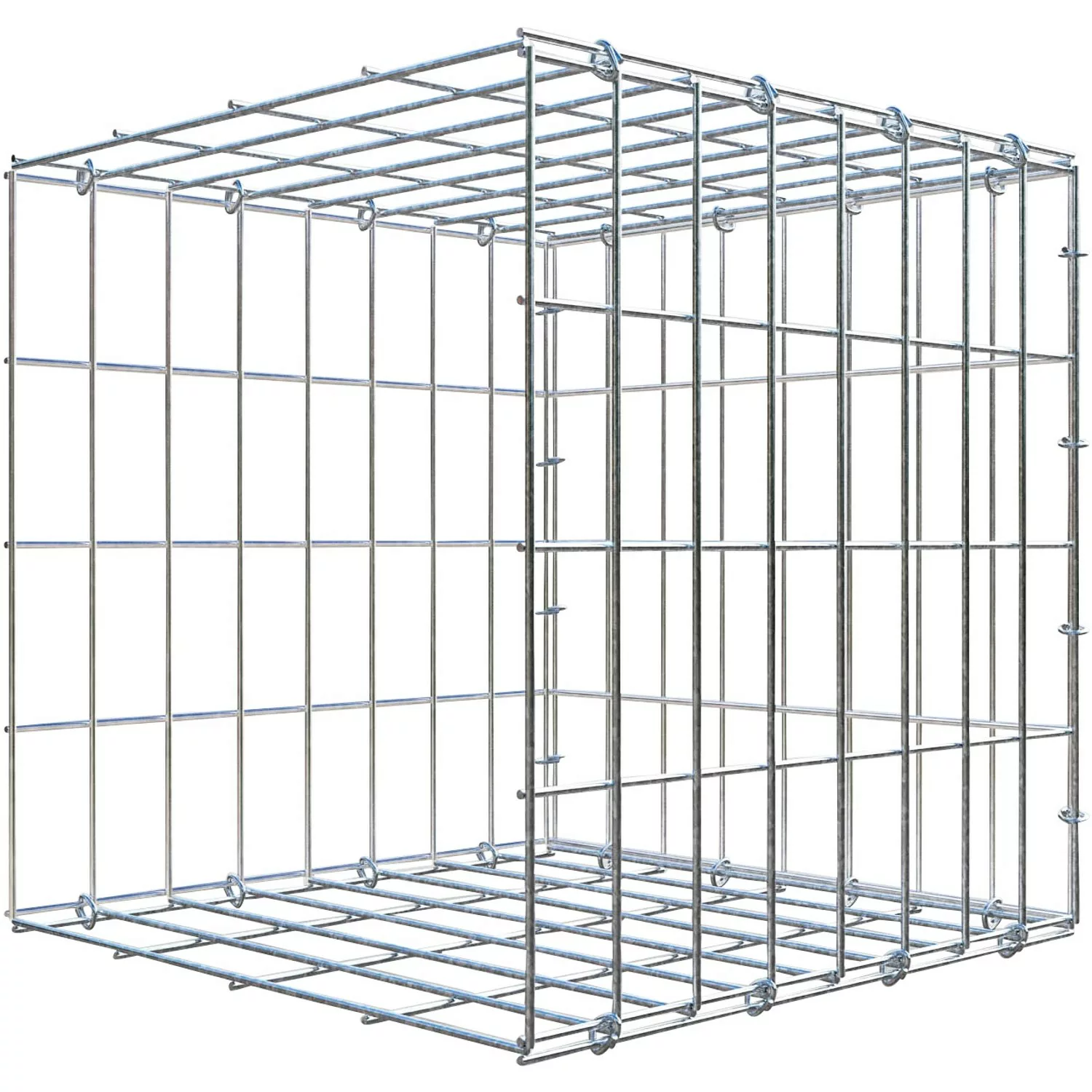Gabiona C-Ring-Gabione-Anbaukorb Typ 2 40 x 40 x 40 cm Maschenw 5 x 10 cm günstig online kaufen
