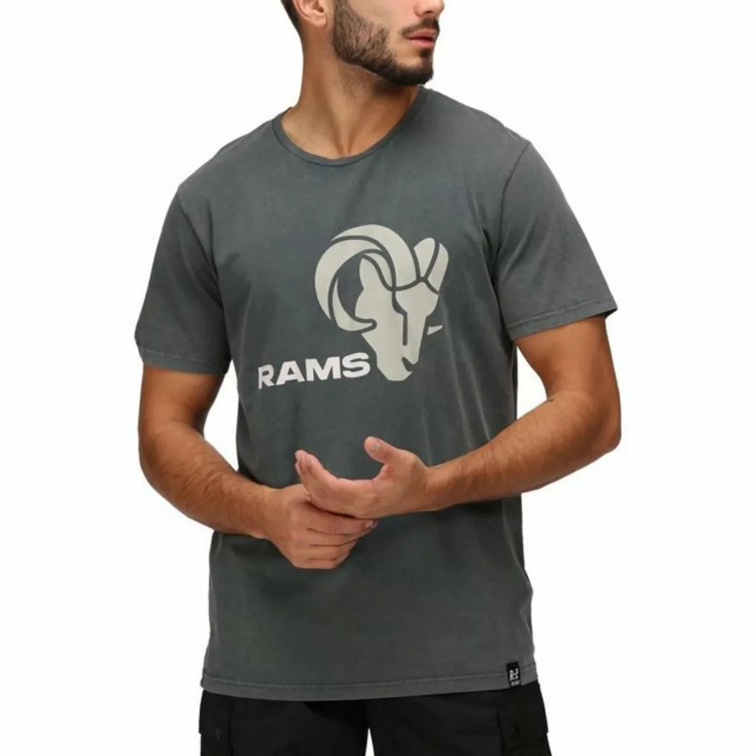 Recovered Print-Shirt Re:Covered CHROME Los Angeles Rams washed günstig online kaufen