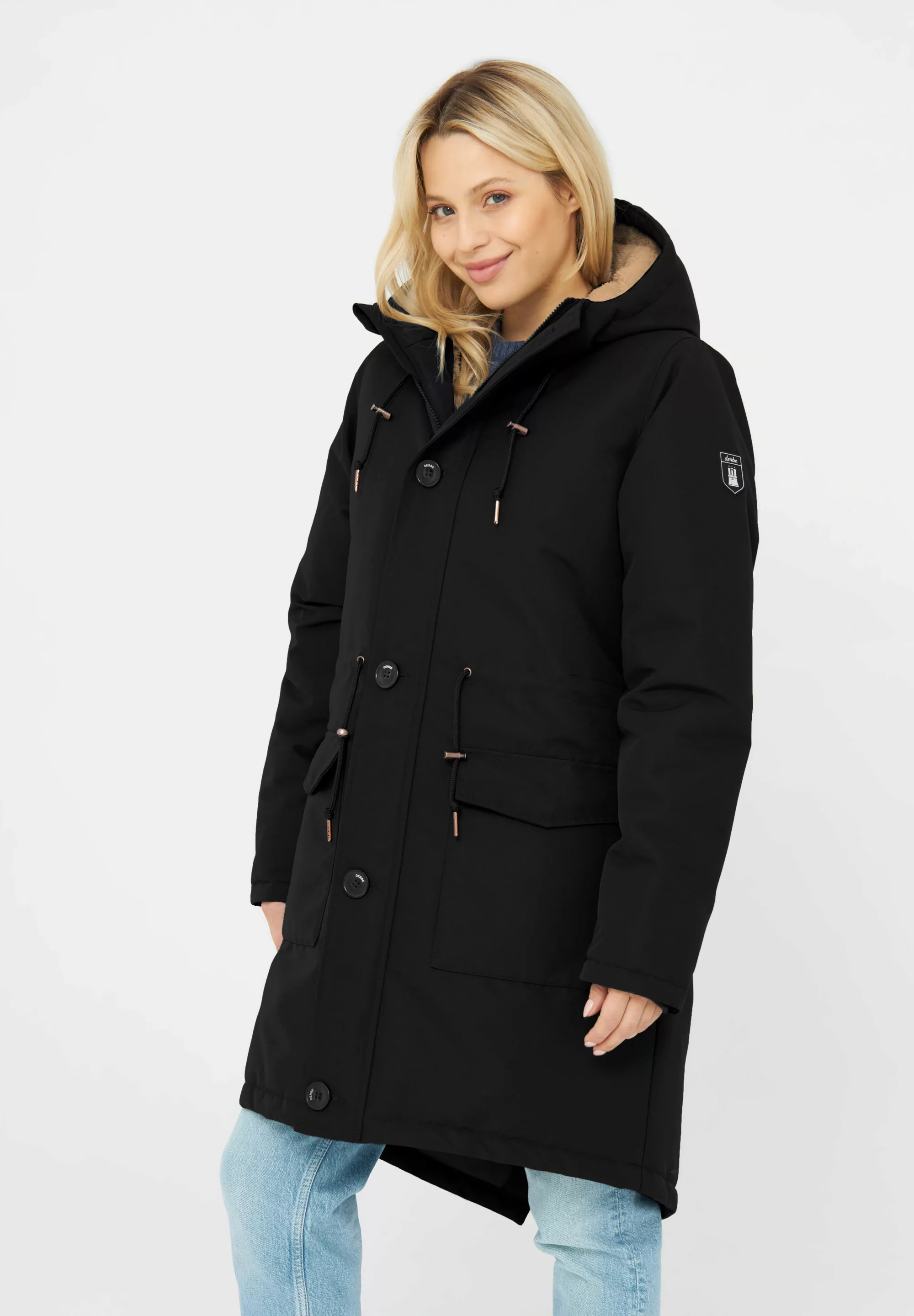 Derbe Winterjacke "Festholm", Wasserabweisend, winddicht, super warm, nachh günstig online kaufen