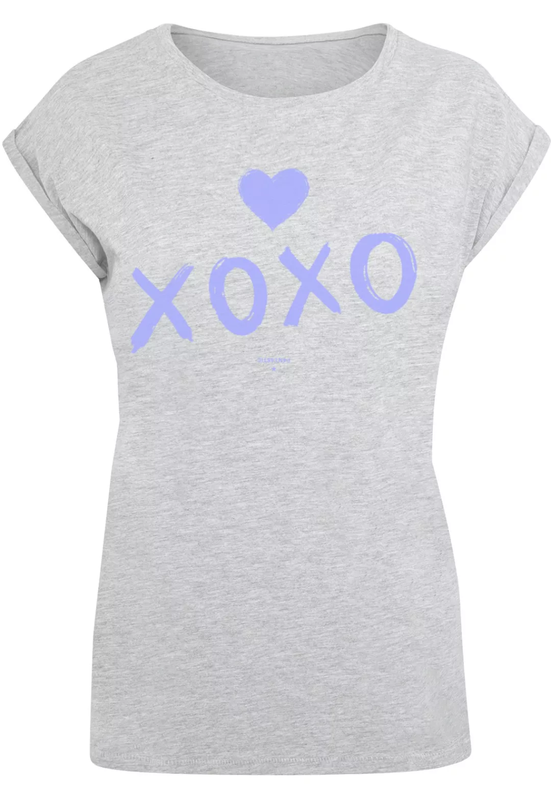 F4NT4STIC T-Shirt "Valentinstag xoxo Herz", Print günstig online kaufen