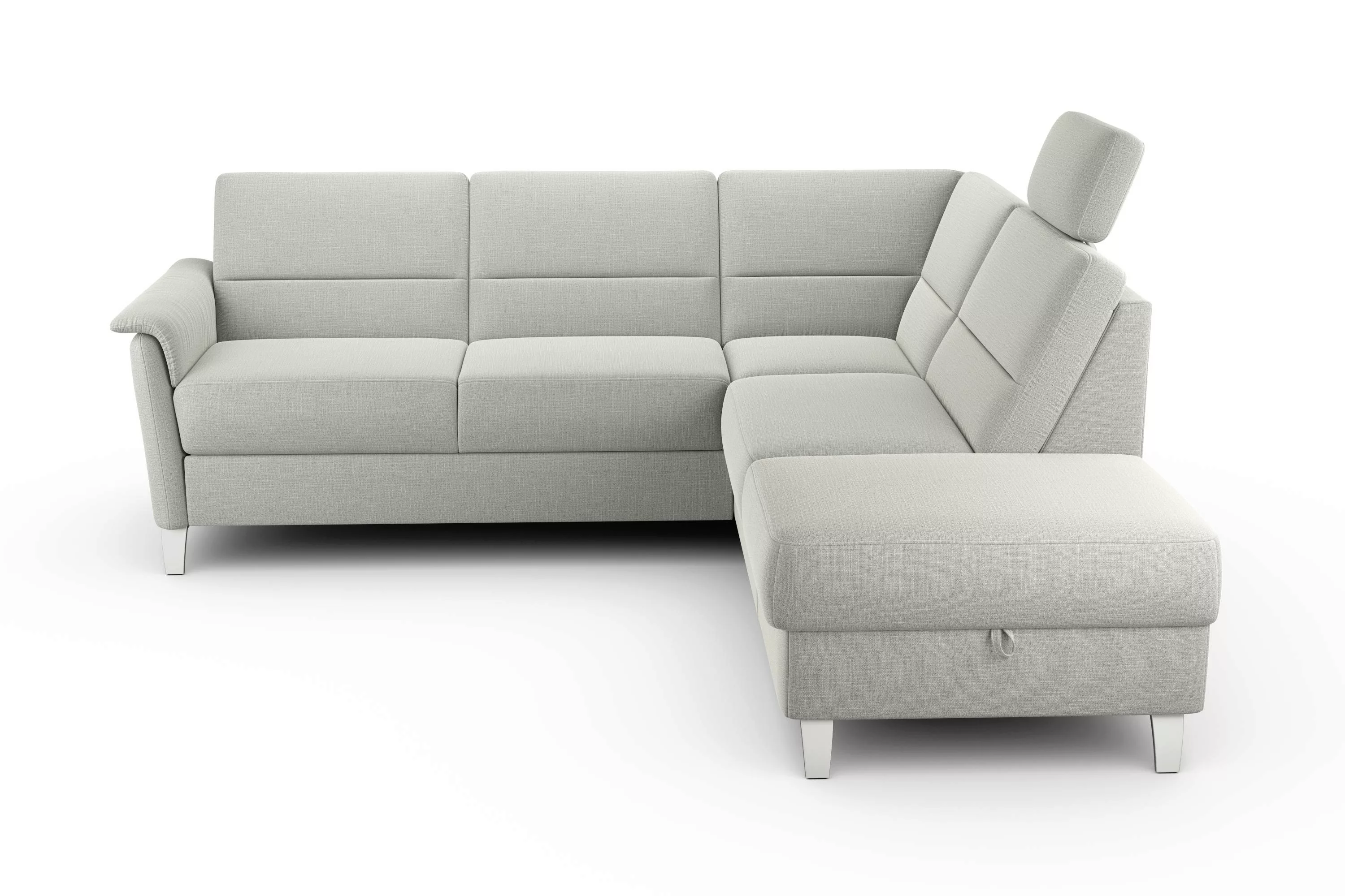 sit&more Ecksofa "Palmera L-Form", Federkern, wahlweise mit Bettfunktion un günstig online kaufen