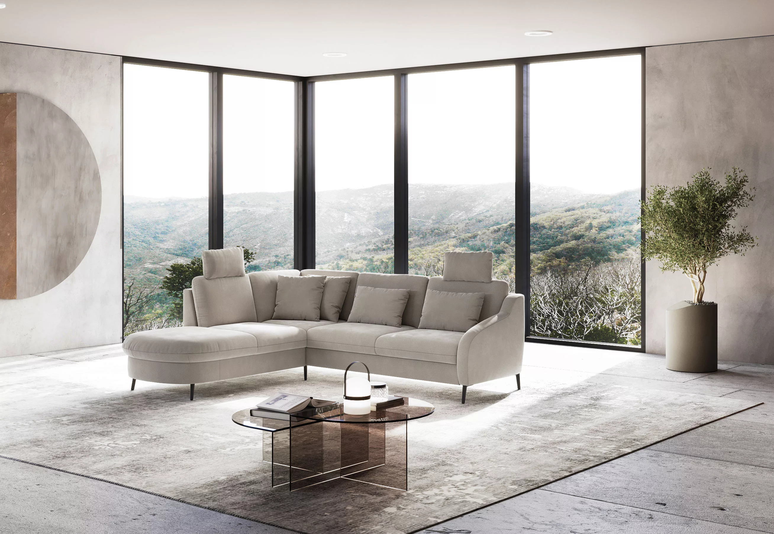 sit&more Ecksofa »Soul L-Form«, wahlweise mit Bettfunktion und Bettkasten o günstig online kaufen