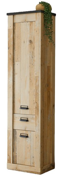 Furn.Design Schuhschrank Stove (Hochschrank in Used Wood Vintage, 51 x 201 günstig online kaufen