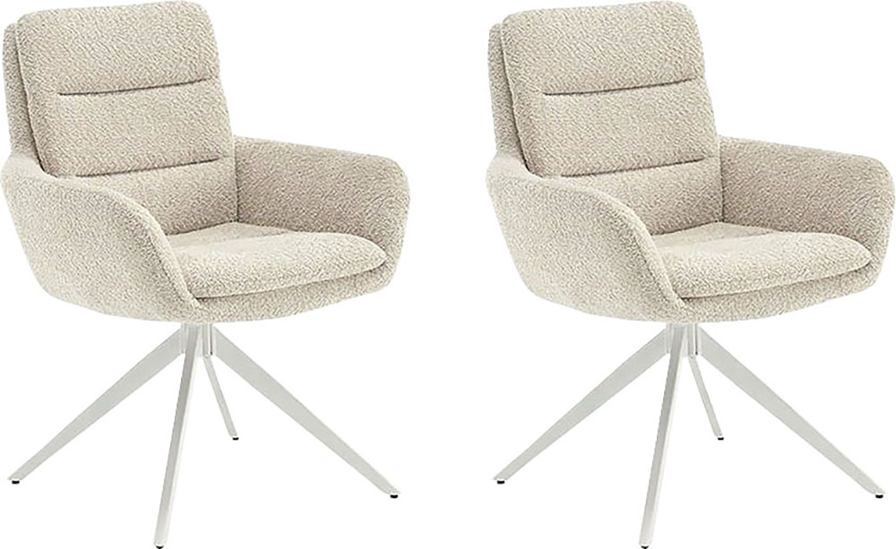Home affaire Esszimmerstuhl »Taragona«, (Set), 2 St., Boucle, mit unterschi günstig online kaufen