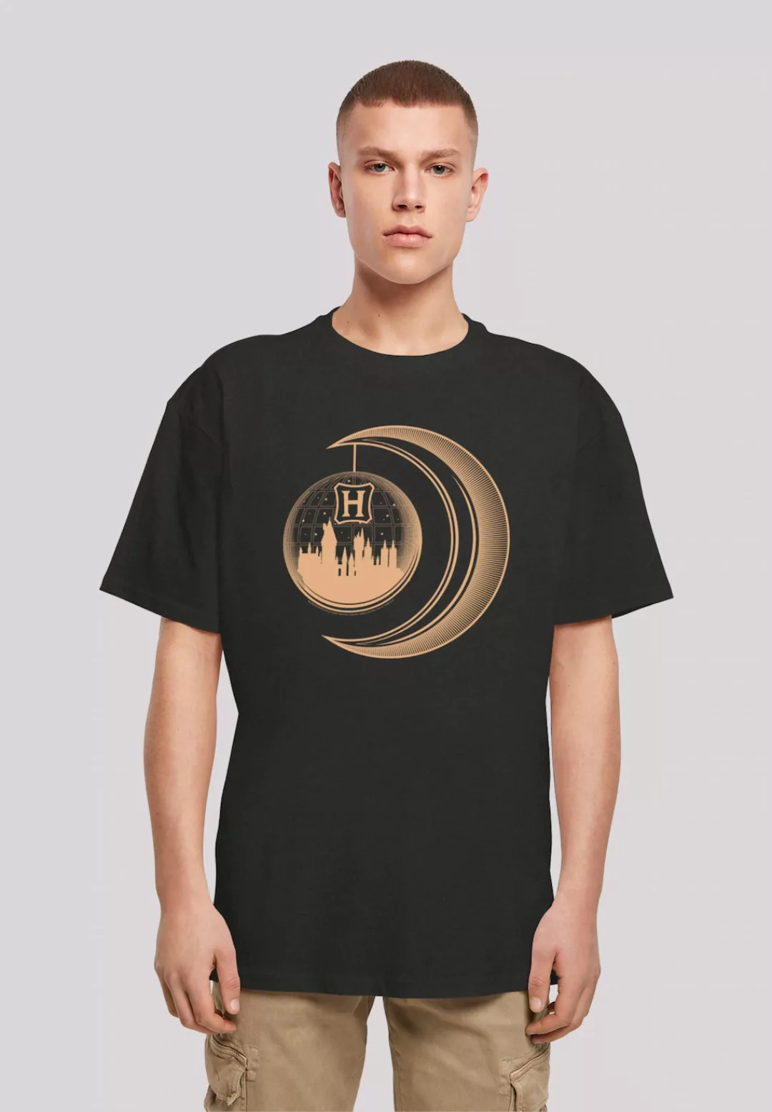 F4NT4STIC T-Shirt "Harry Potter Hogwarts Moon", Print günstig online kaufen