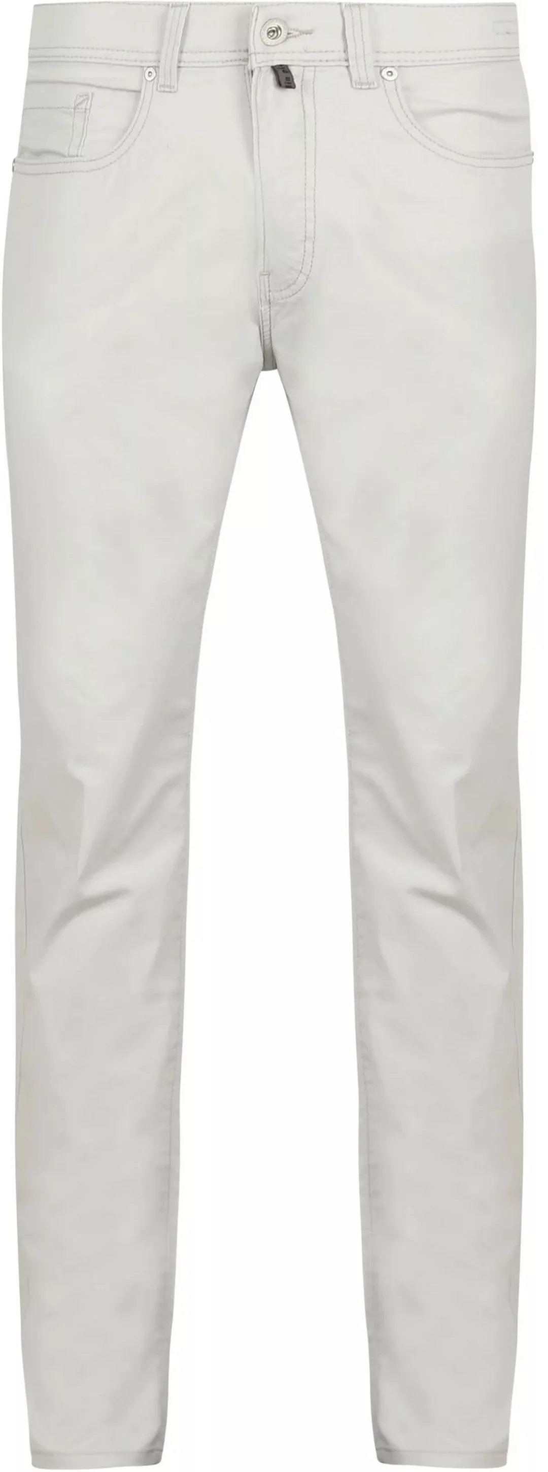 Pierre Cardin Trousers Lyon Tapered Hellgrau - Größe W 36 - L 30 günstig online kaufen