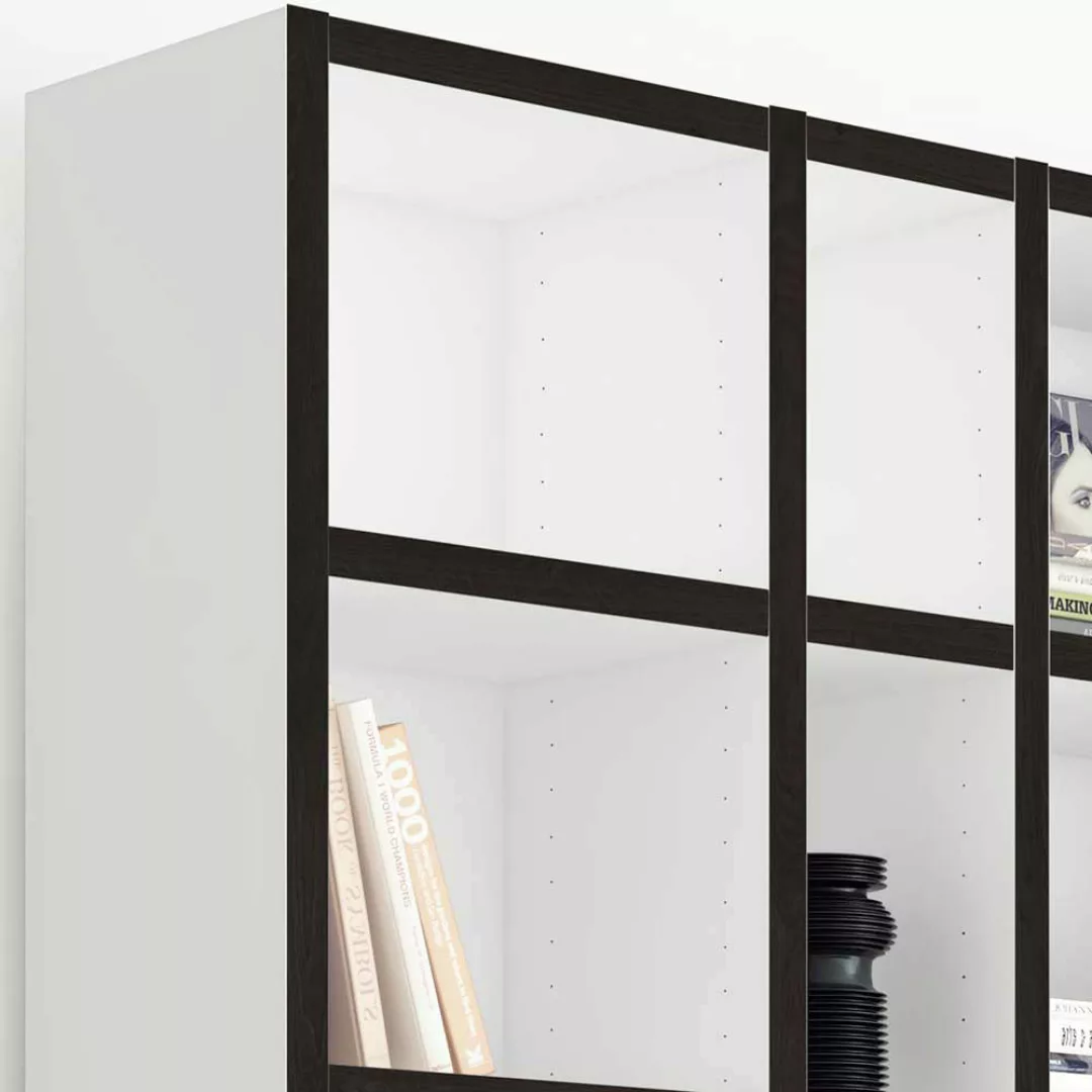 Bücher Wohnzimmerregal in modernem Design Made in Germany günstig online kaufen