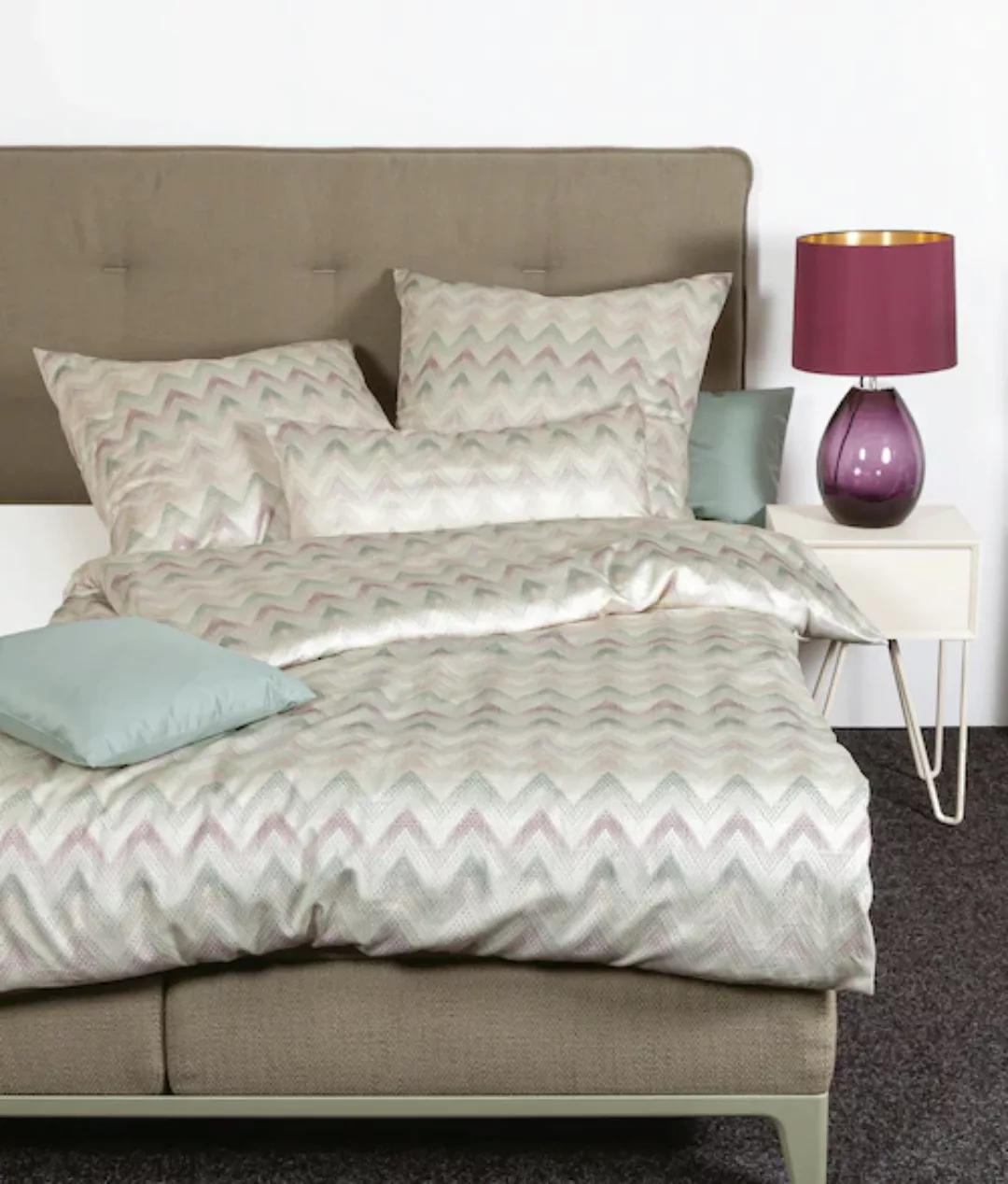 Janine Bettwäsche »Interlock-Jersey55092 06«, mit Reissverschluss günstig online kaufen