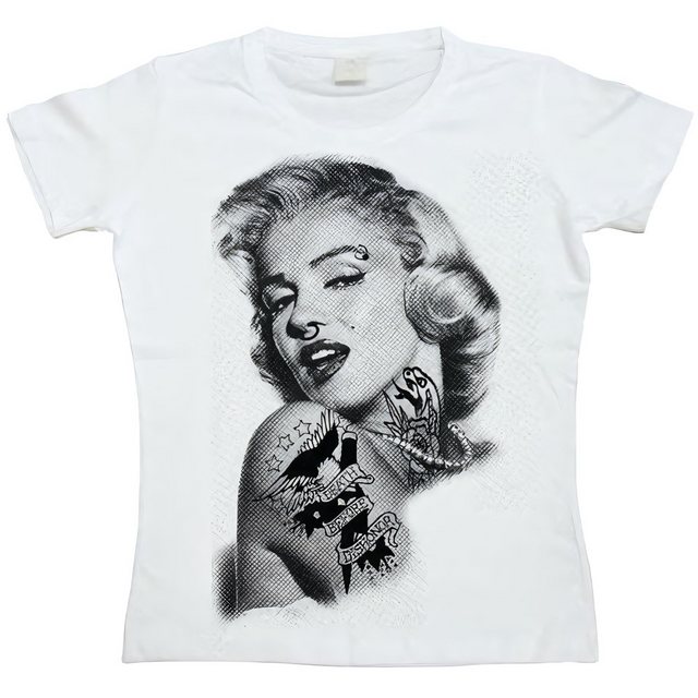 Marilyn Monroe T-Shirt Got Attitude Girly T-Shirt günstig online kaufen