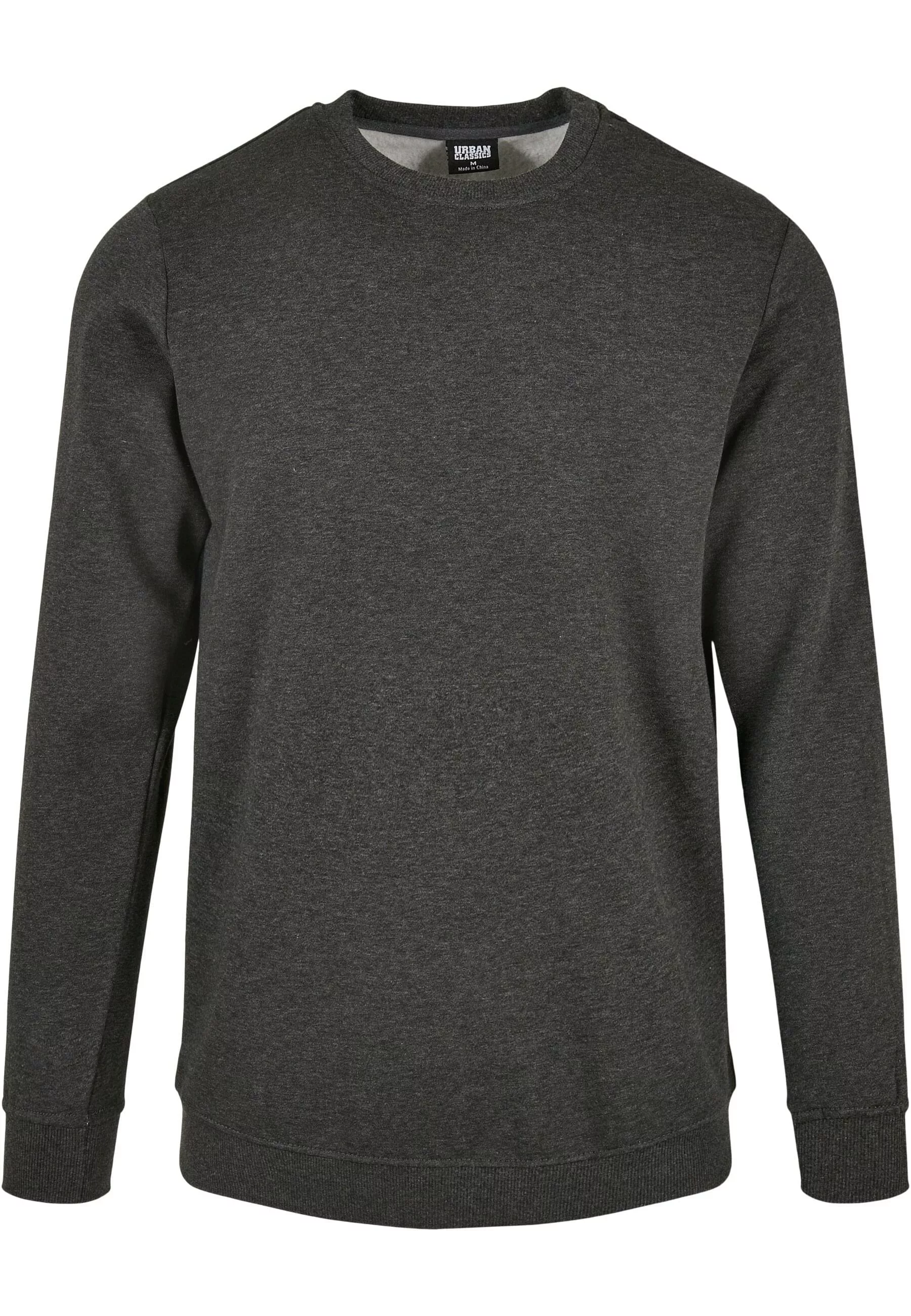 URBAN CLASSICS Rundhalspullover "Urban Classics Herren Basic Terry Crew", ( günstig online kaufen