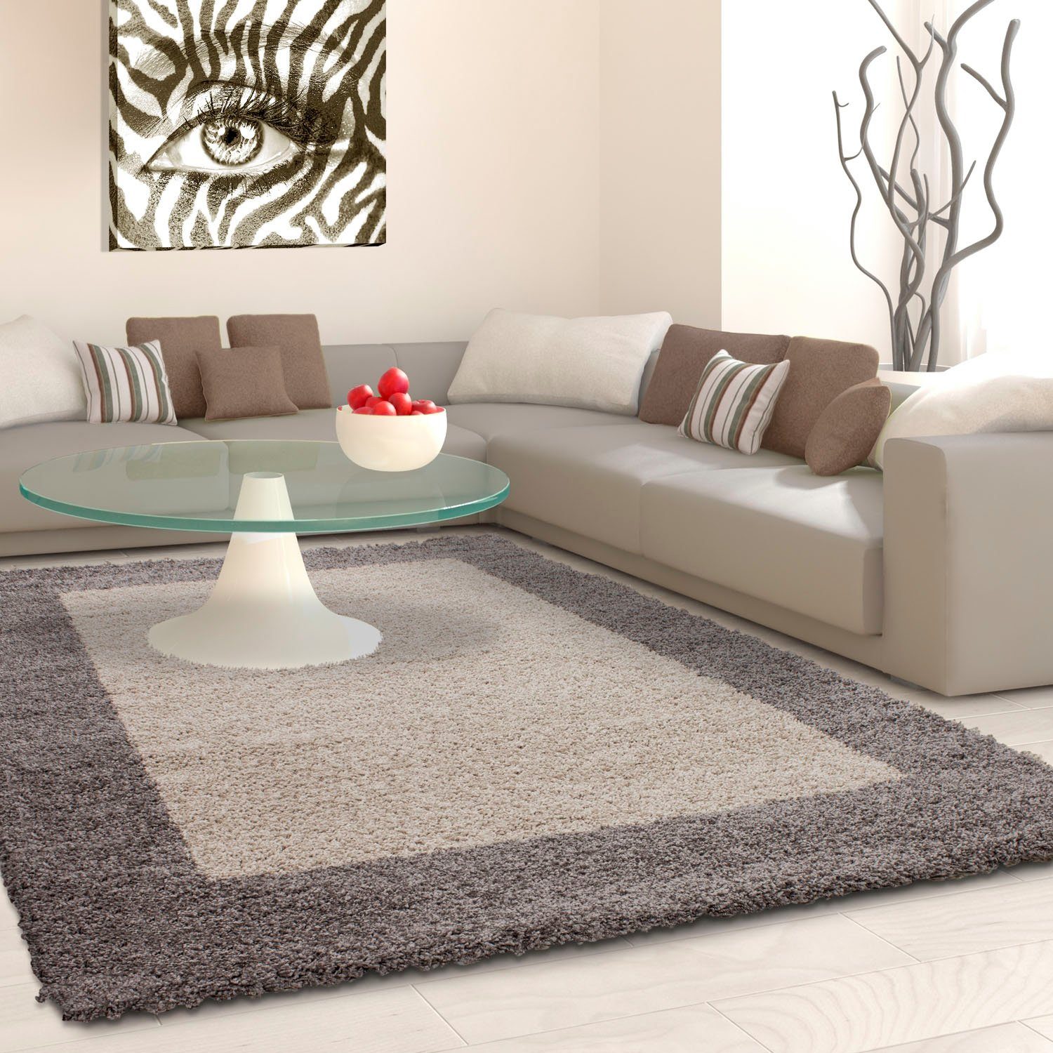Ayyildiz Teppiche Hochflor-Teppich »Life Shaggy 1503«, rechteckig, 30 mm Hö günstig online kaufen
