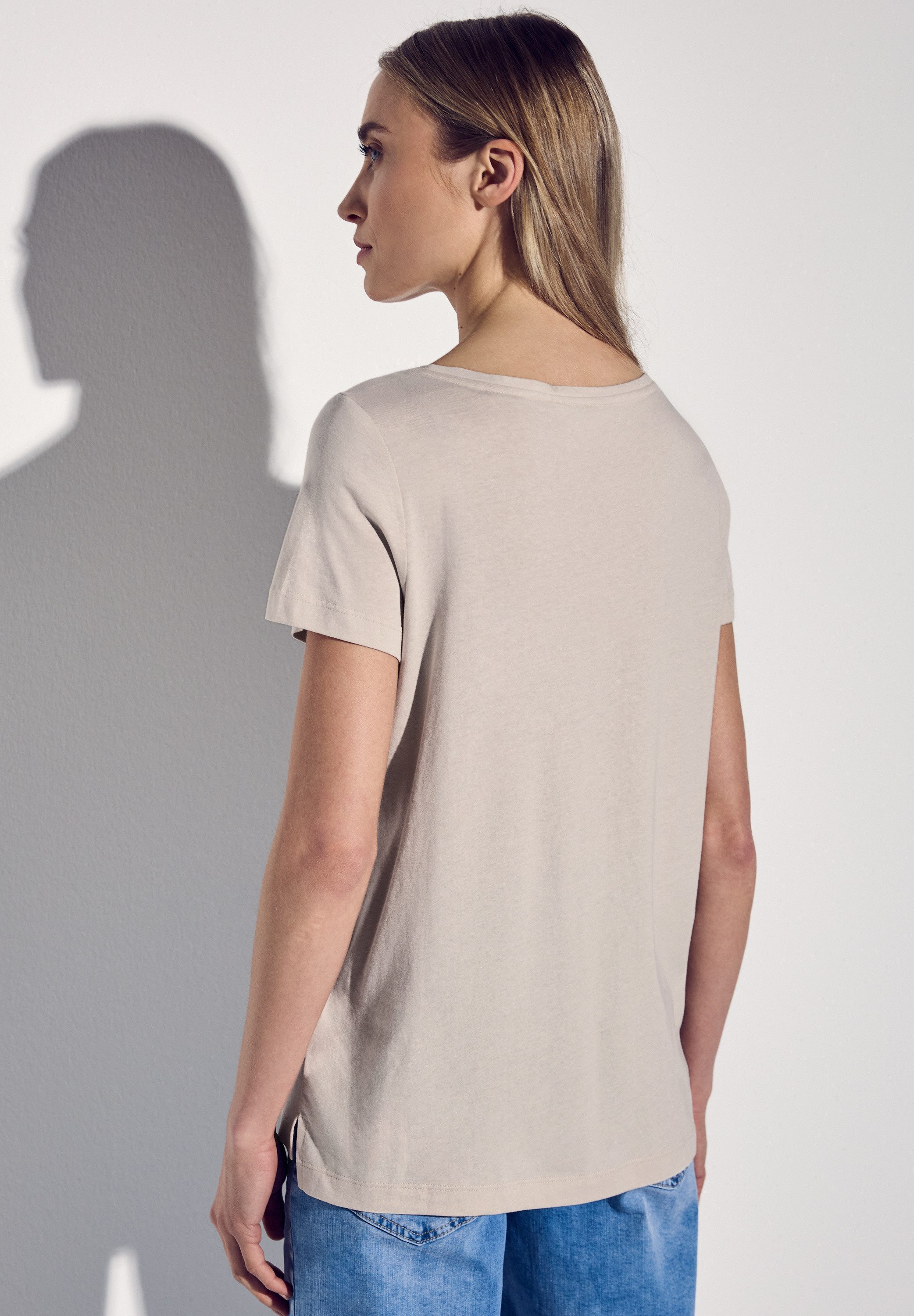 STREET ONE T-Shirt, im soften Baumwoll-Mix günstig online kaufen