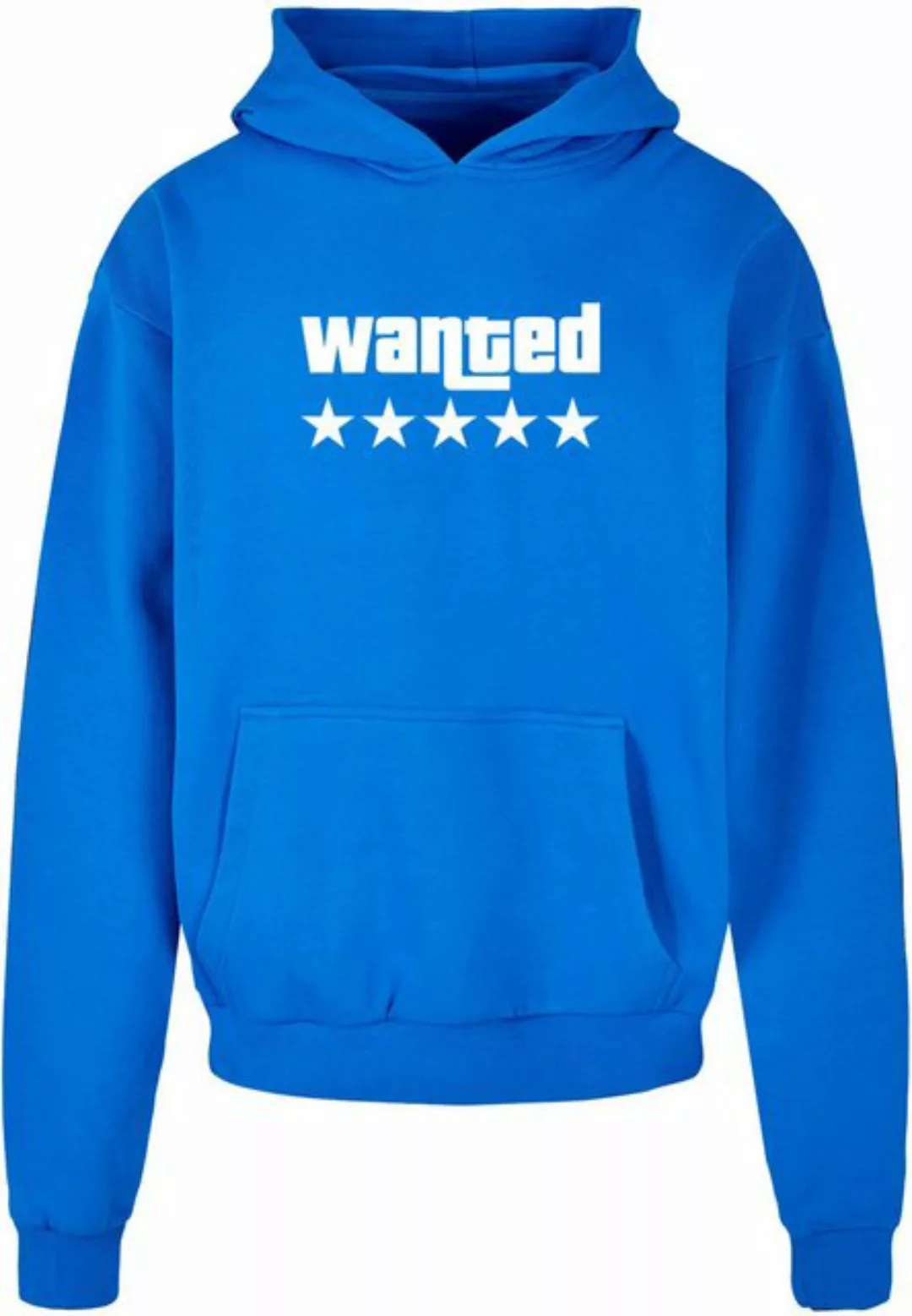 Merchcode Kapuzensweatshirt "Merchcode Herren Wanted Ultra Heavy Hoody" günstig online kaufen