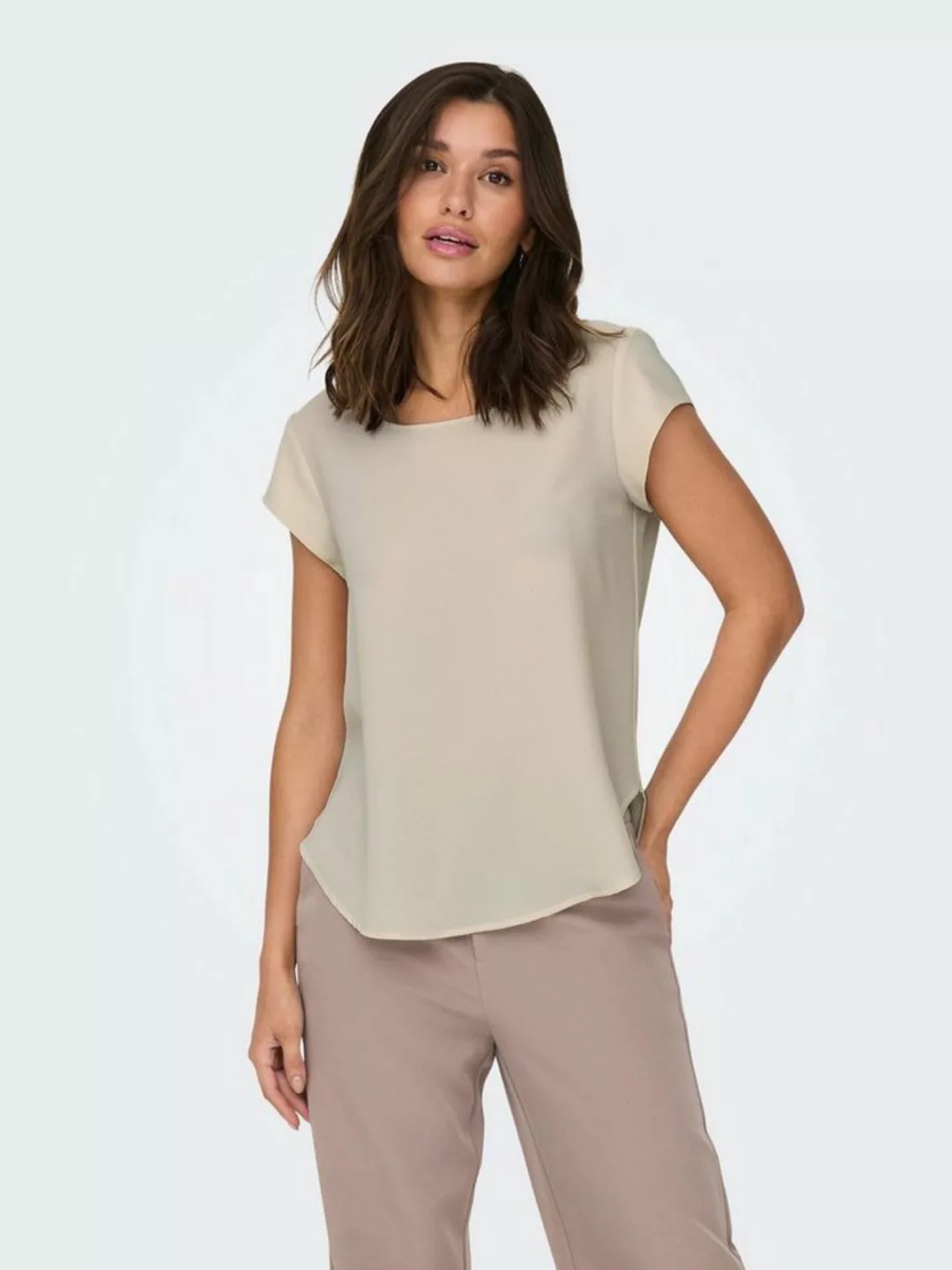 ONLY Kurzarmbluse ONLVIC S/S SOLID TOP NOOS PTM günstig online kaufen