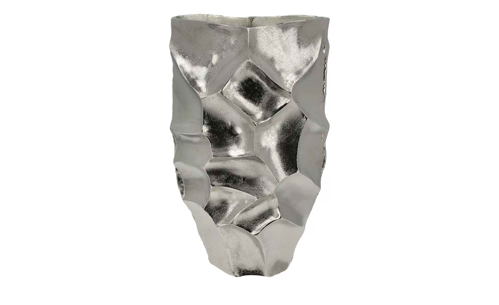 Vase ¦ silber ¦ Aluminium ¦ Maße (cm): B: 27 H: 43 T: 18 Accessoires > Vase günstig online kaufen