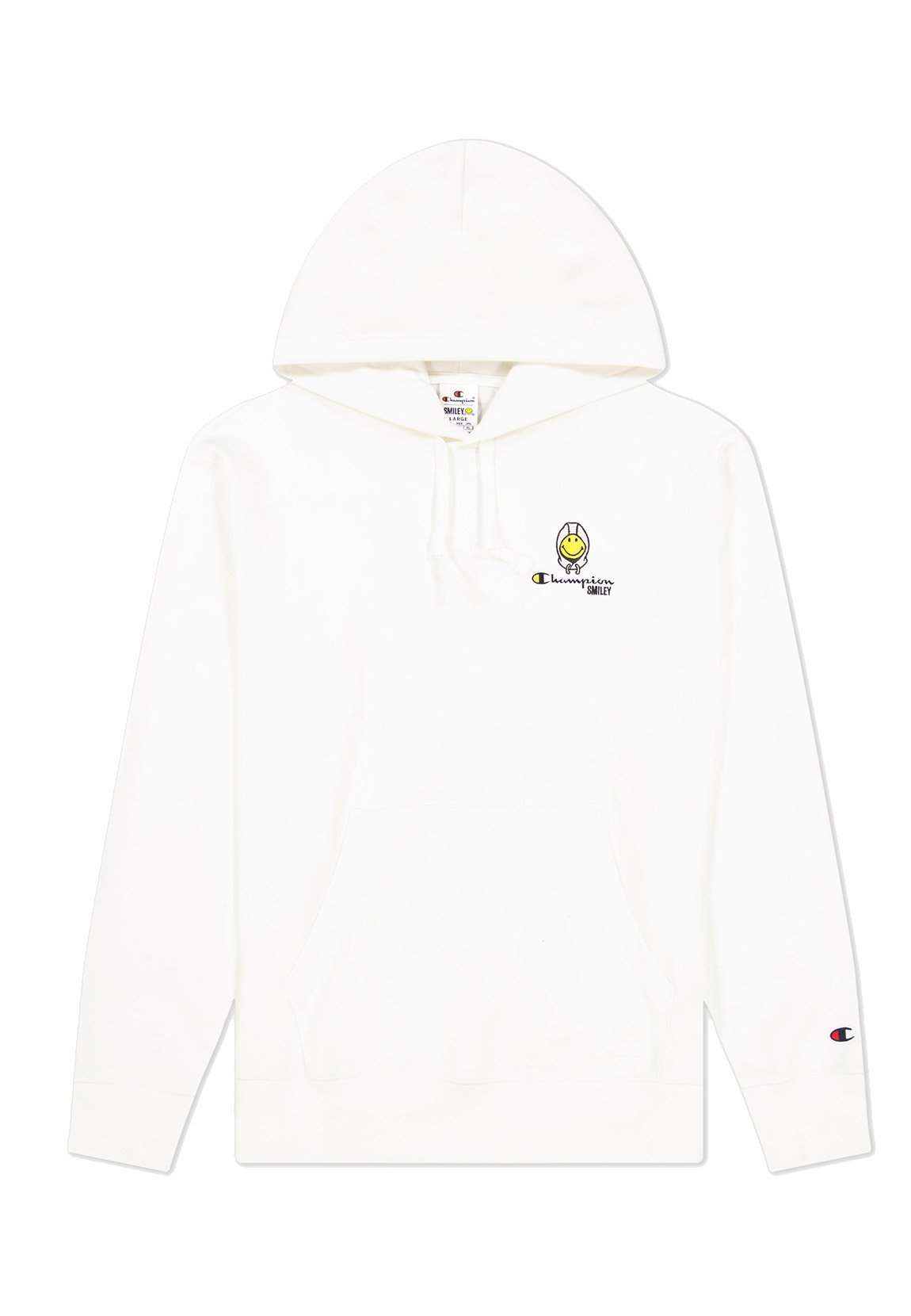 Champion Herren Kapuzenpullover 218218 WW001 WHT Weiß günstig online kaufen