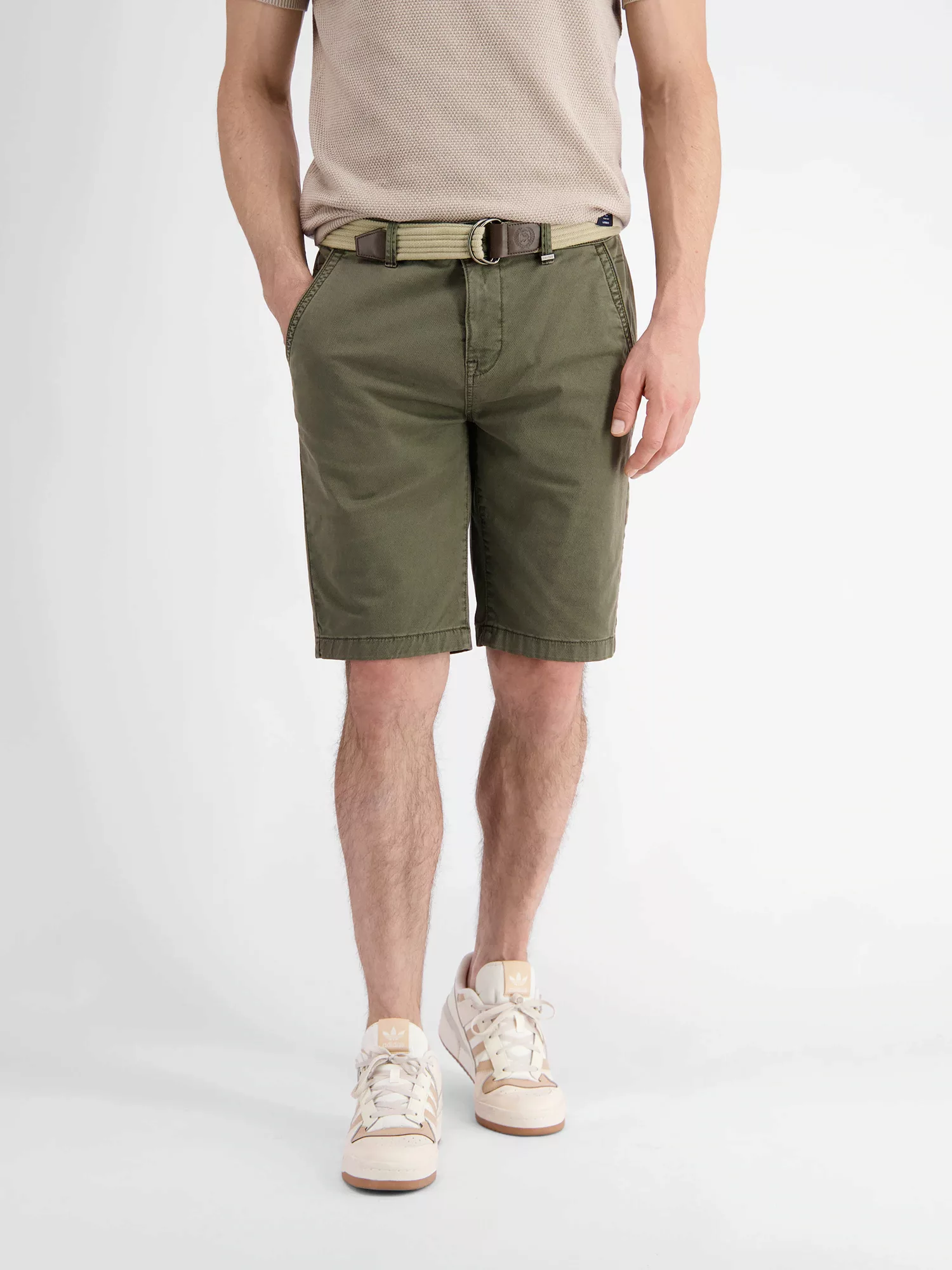 LERROS Bermudas "LERROS Chino-Bermuda mit Print" günstig online kaufen