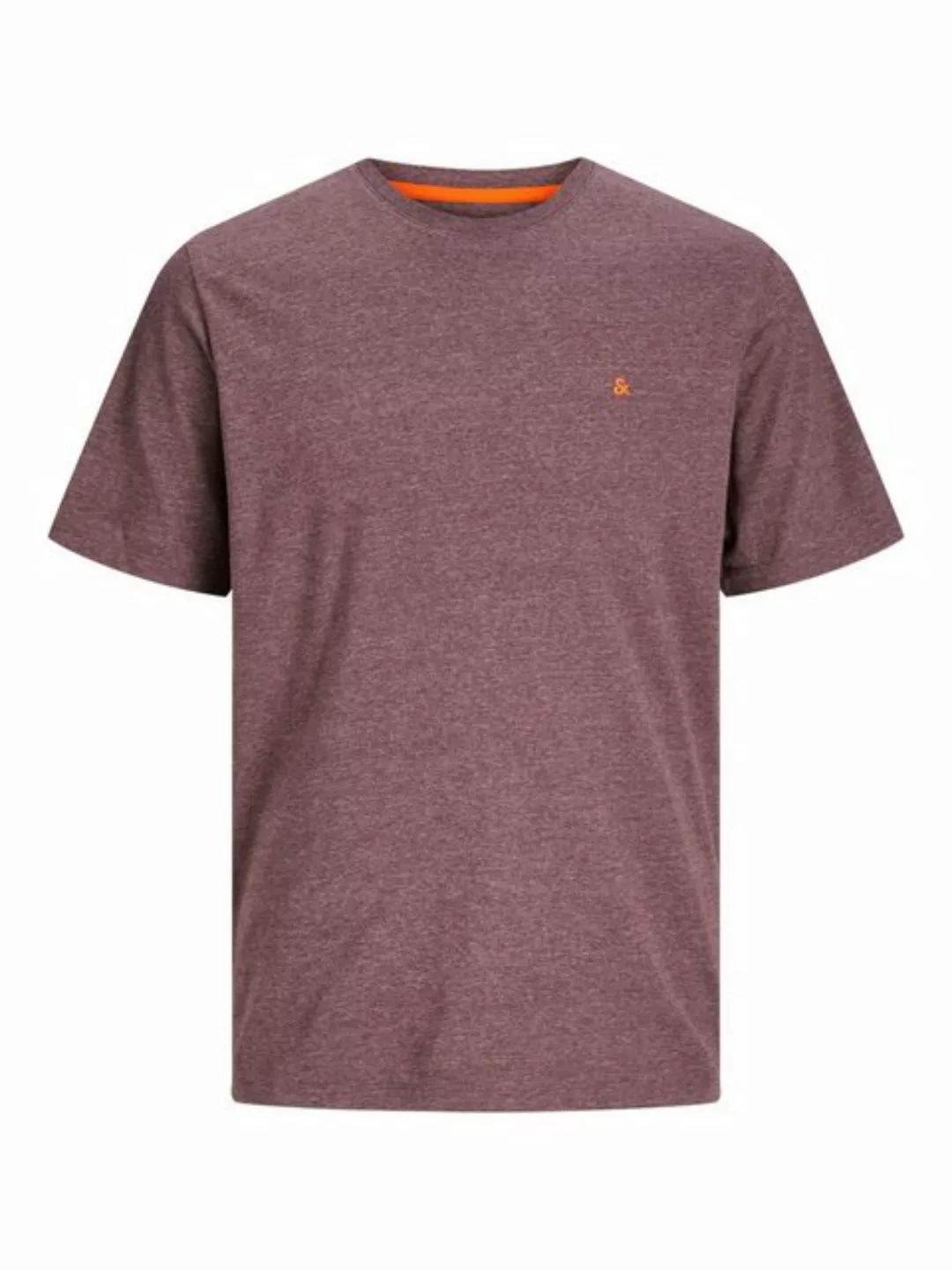 Jack & Jones Rundhalsshirt JJEPAULOS TEE SS CREW NECK NOOS mit Logo Sticker günstig online kaufen