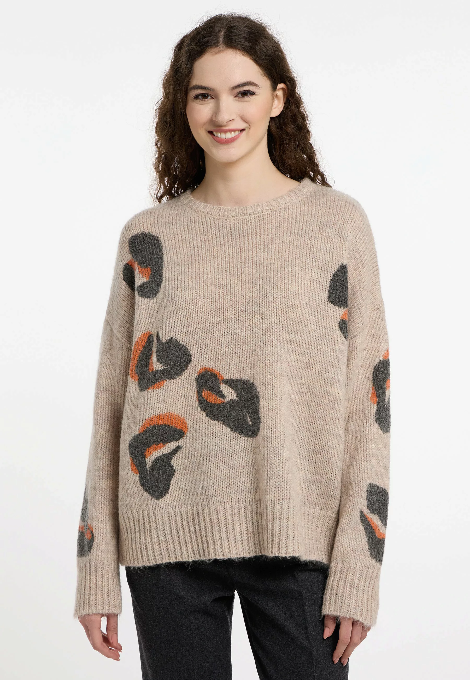 Frieda & Freddies Strickpullover "Pullover", mit dezenten Farbdetails günstig online kaufen