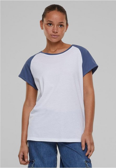 URBAN CLASSICS T-Shirt Ladies Contrast Raglan Tee günstig online kaufen