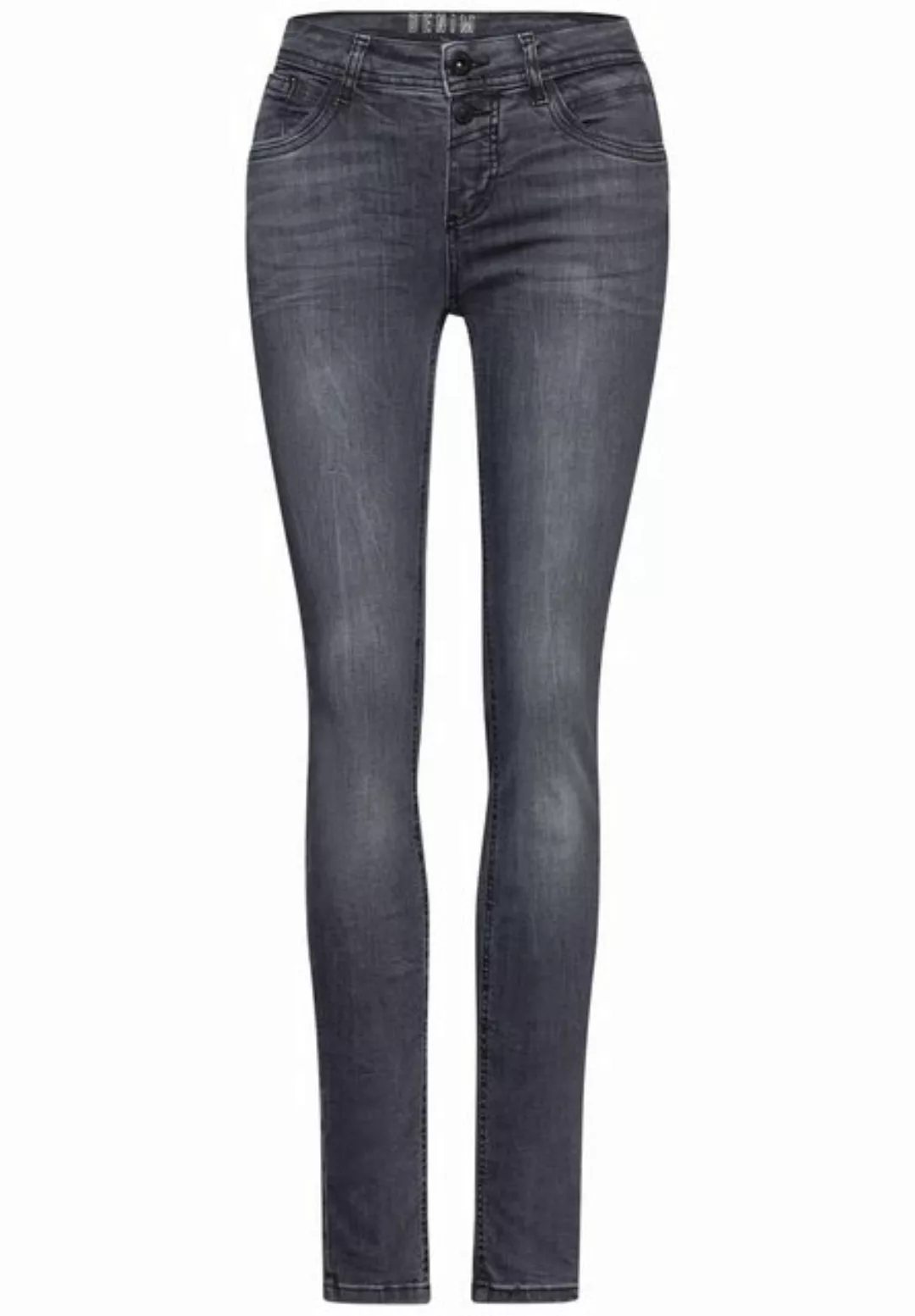 STREET ONE Gerade Jeans, Middle Waist günstig online kaufen