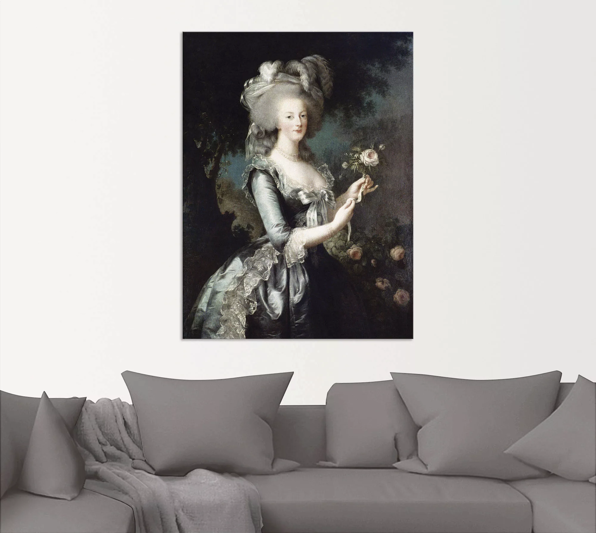 Artland Wandbild »Marie Antoinette, 1783«, Menschen, (1 St.), als Alubild, günstig online kaufen