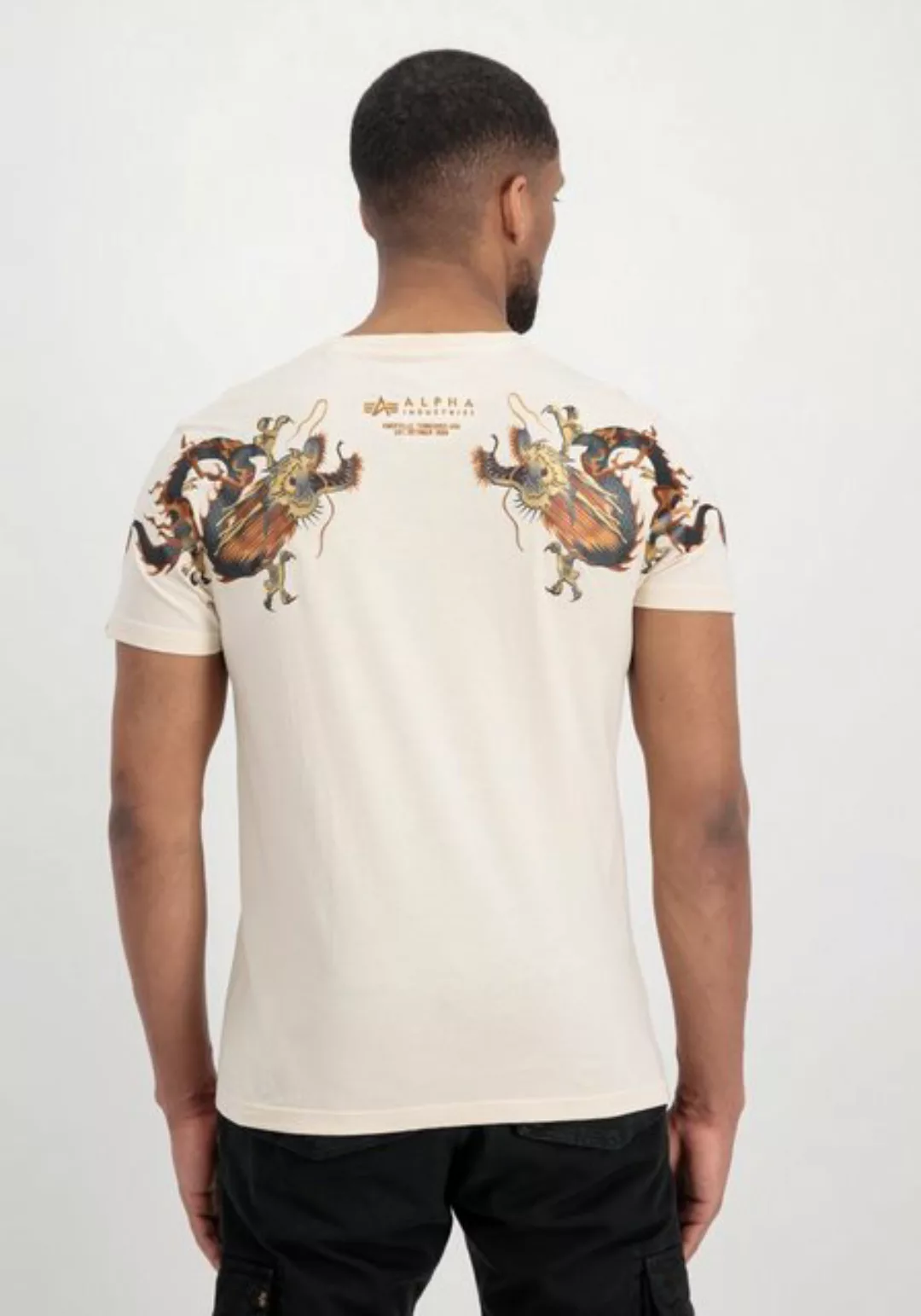 Alpha Industries T-Shirt "Alpha Industries Men - T-Shirts Dragon EMB T-Shir günstig online kaufen