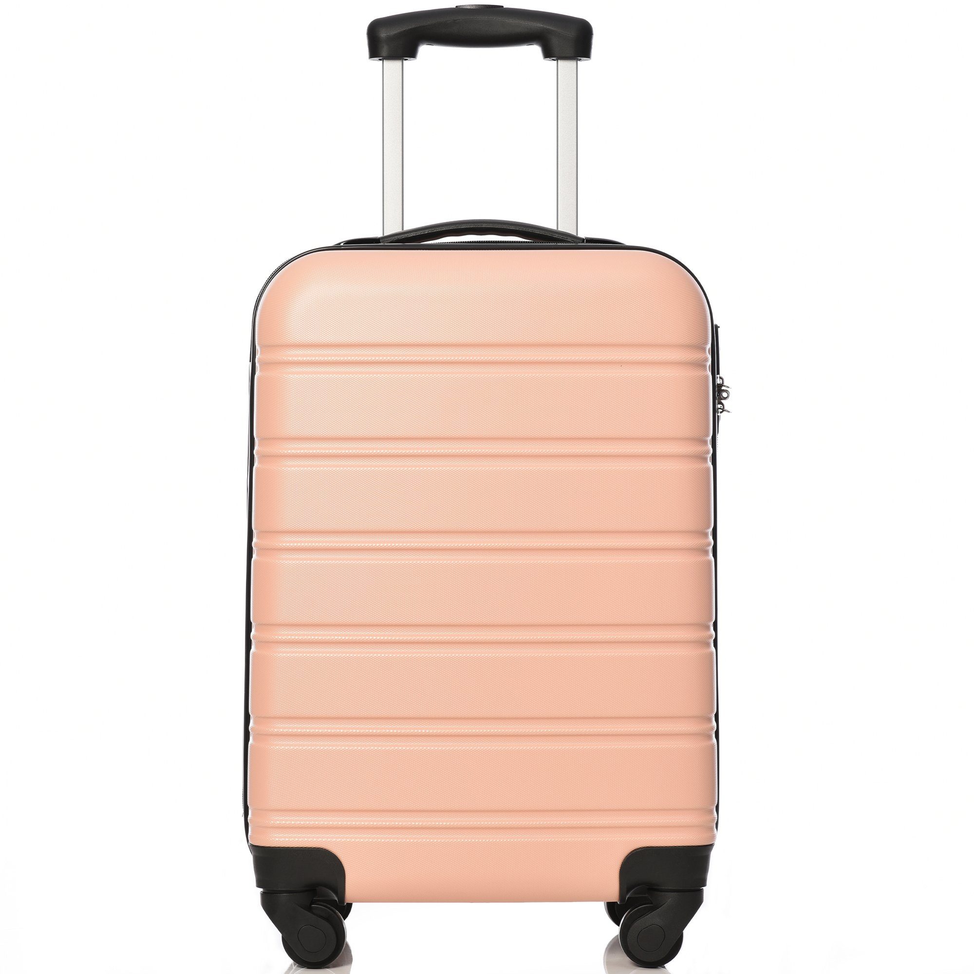Flieks Hartschalen-Trolley, 4 Rollen, Hartschalenkoffer Handgepäck günstig online kaufen