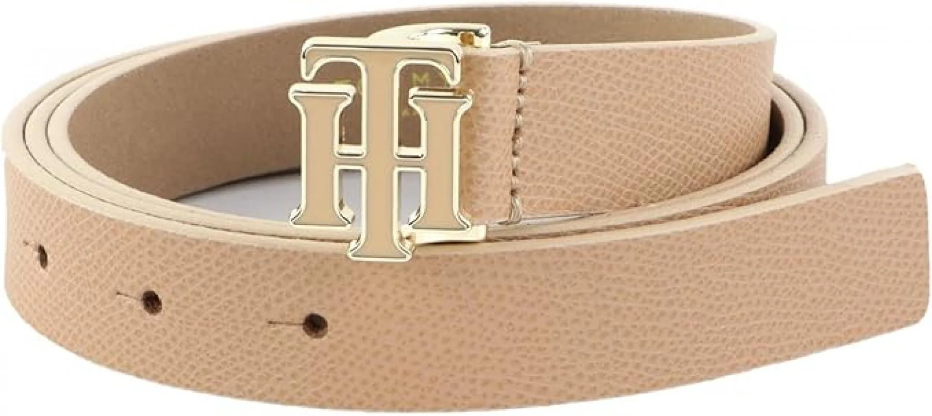 Tommy Hilfiger Gürtel outline Logo 2.5 cm Sandrift 90 günstig online kaufen