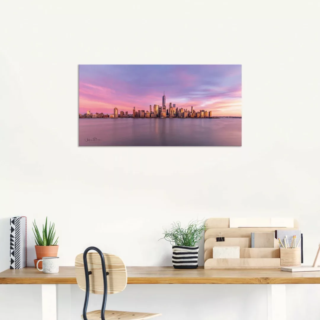 Artland Wandbild "Manhattan Skyline", New York, (1 St.), als Alubild, Outdo günstig online kaufen