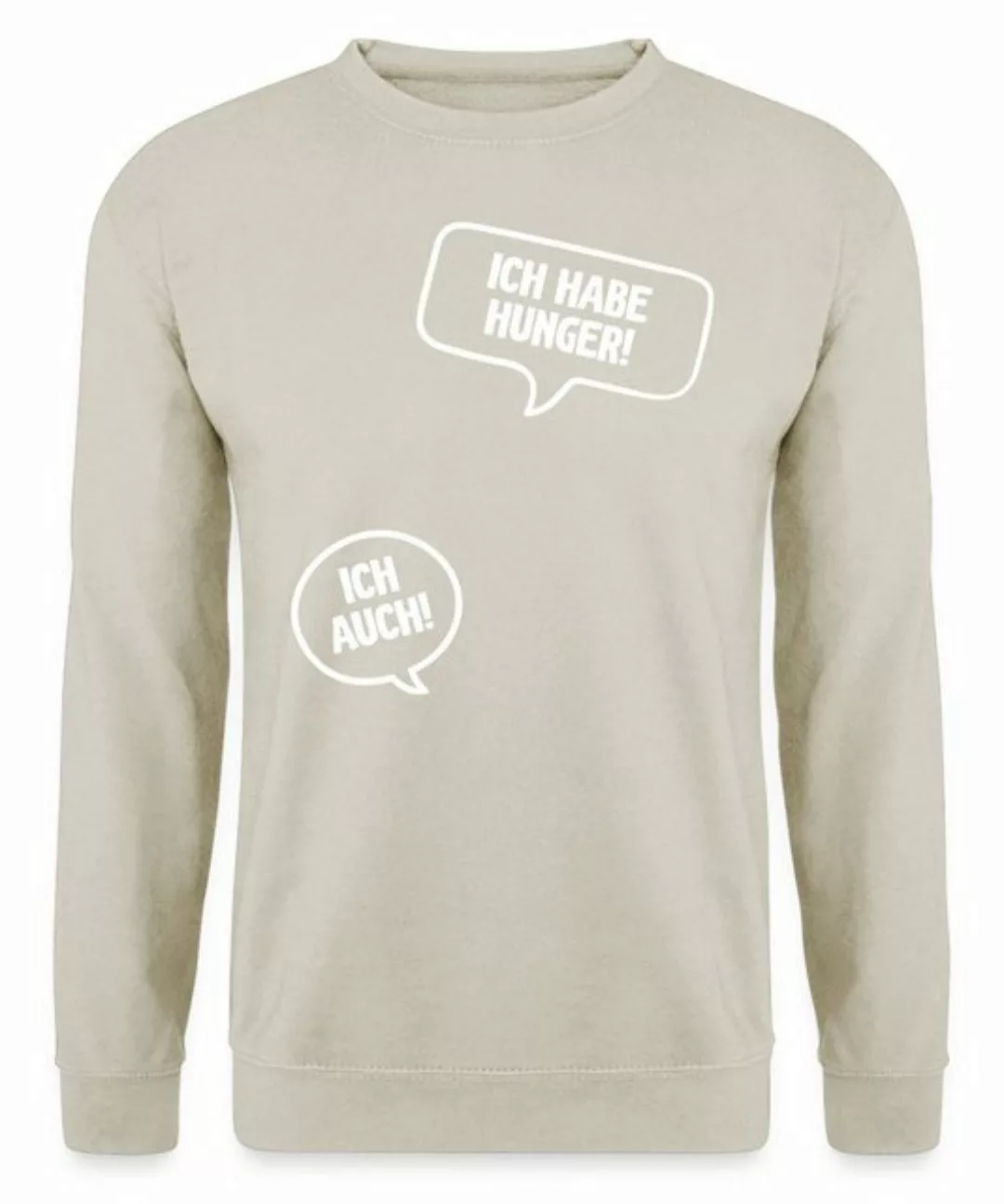 Quattro Formatee Sweatshirt Ich habe Hunger Schwangerschaft - Mama Mutterta günstig online kaufen