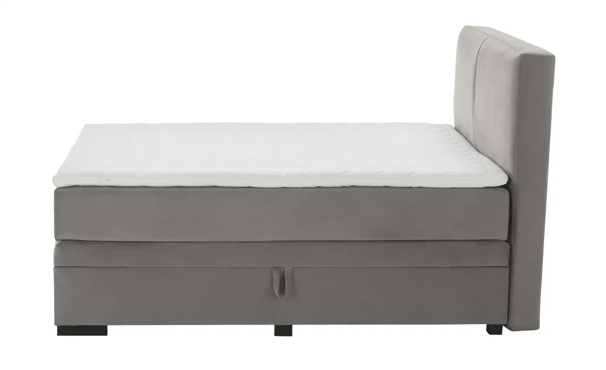 Boxi Boxspringbett mit Bettkasten Boxi Classic ¦ grau ¦ Maße (cm): B: 180 H günstig online kaufen