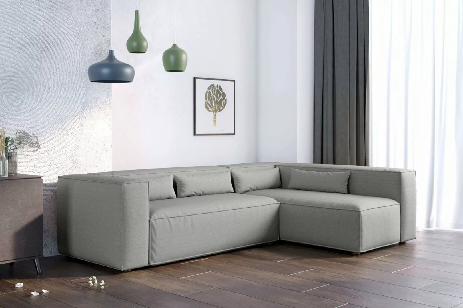 99rooms Ecksofa Floren, L-Form, Eckcouch, Design günstig online kaufen