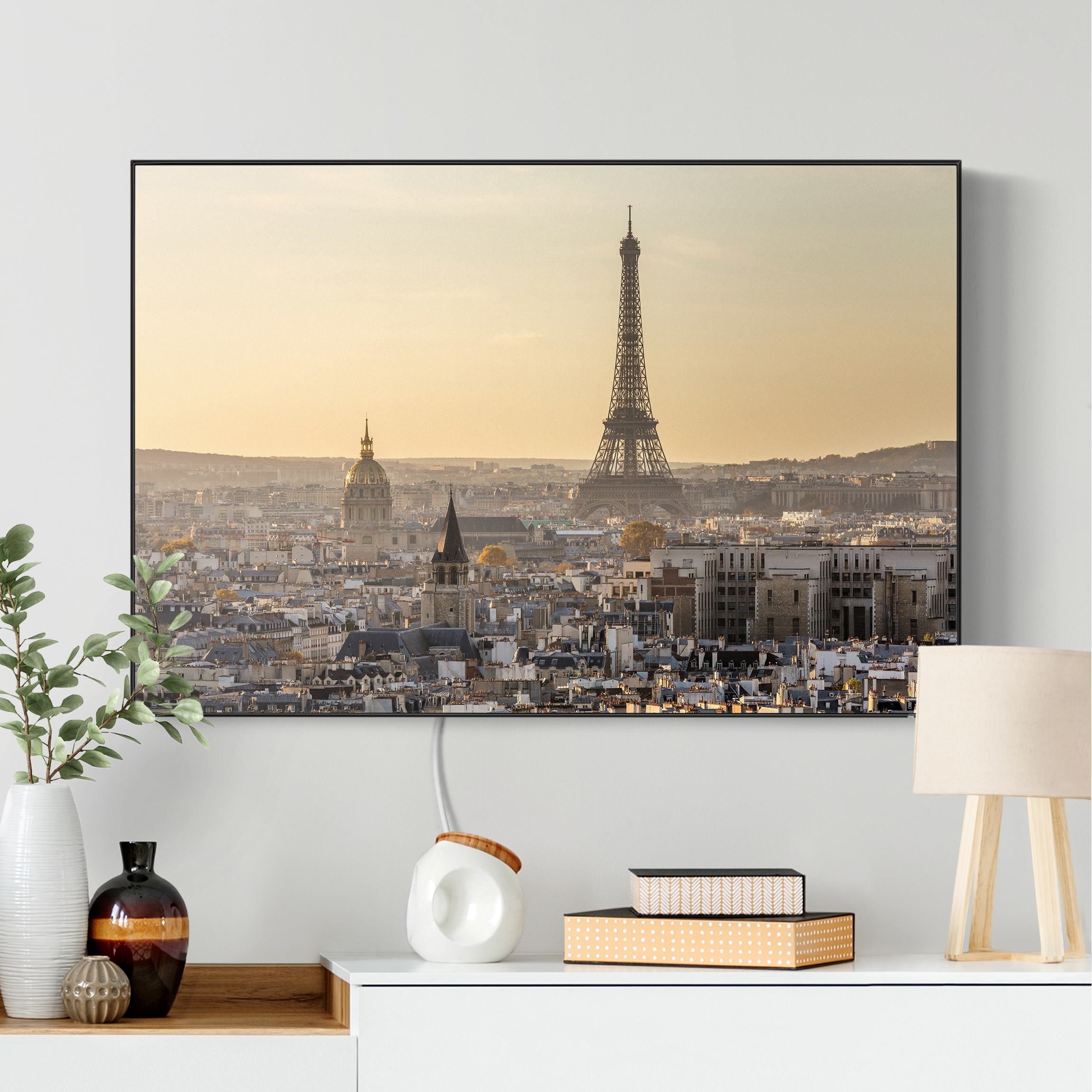 LED-Wechselbild Paris im Morgengrauen günstig online kaufen