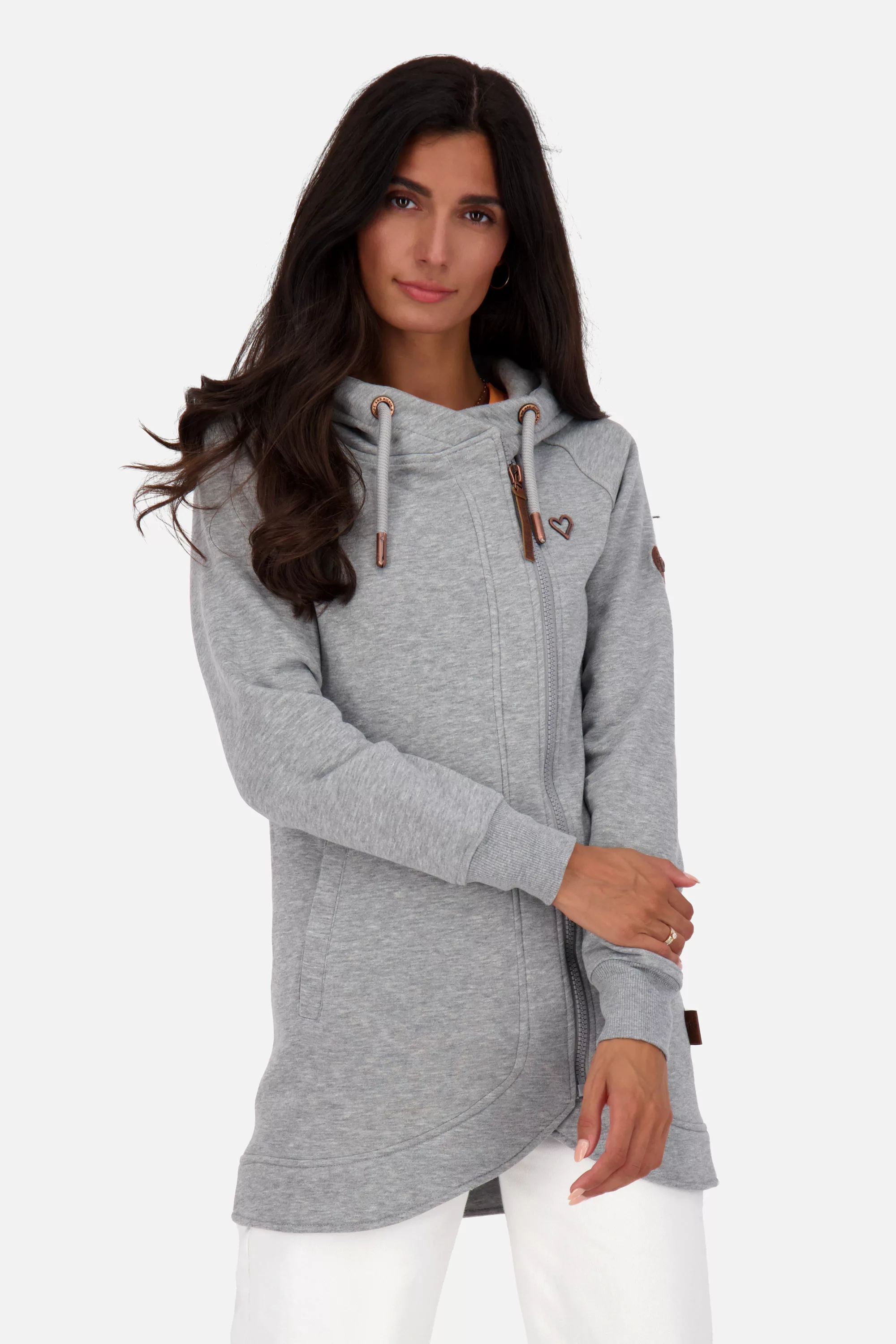 Alife & Kickin Kapuzensweatjacke "MaryAK C Sweatjacket Damen Kapuzensweatja günstig online kaufen