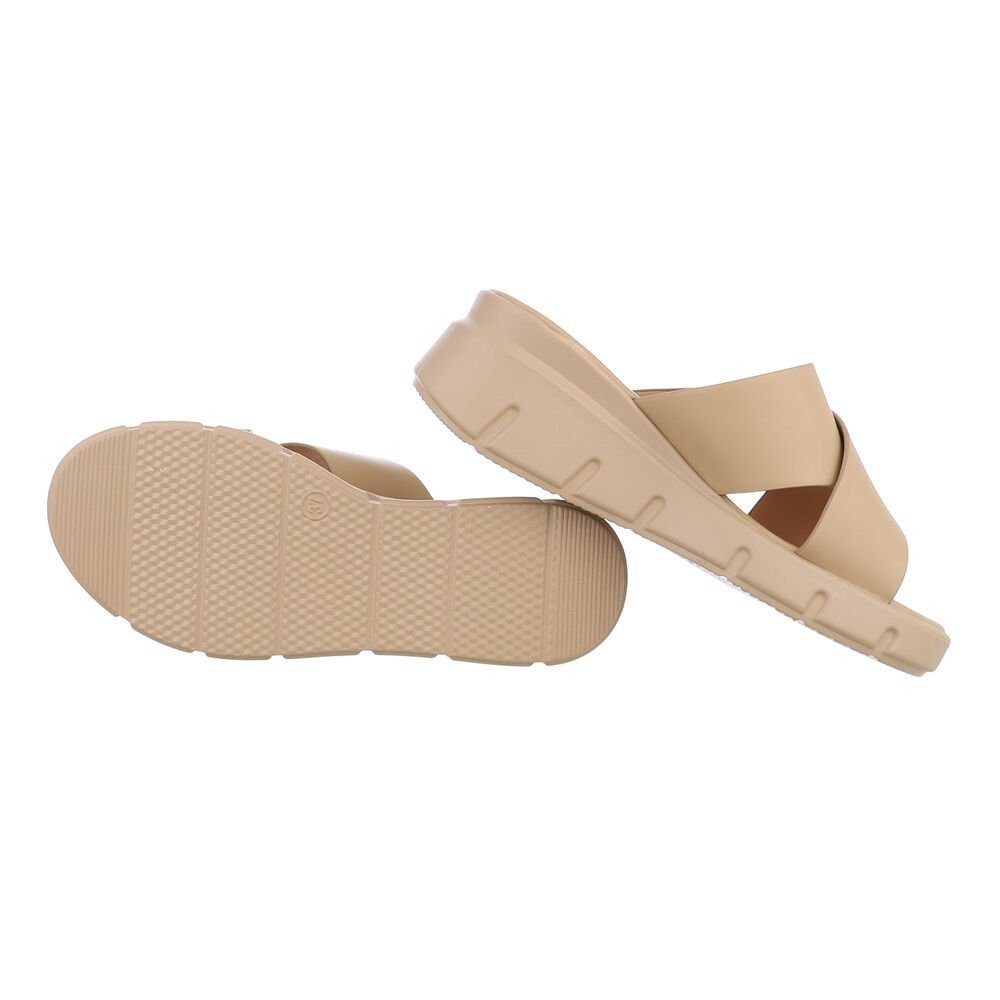 Ital-Design Damen Mules Freizeit Plateausandaletten (85698054) günstig online kaufen