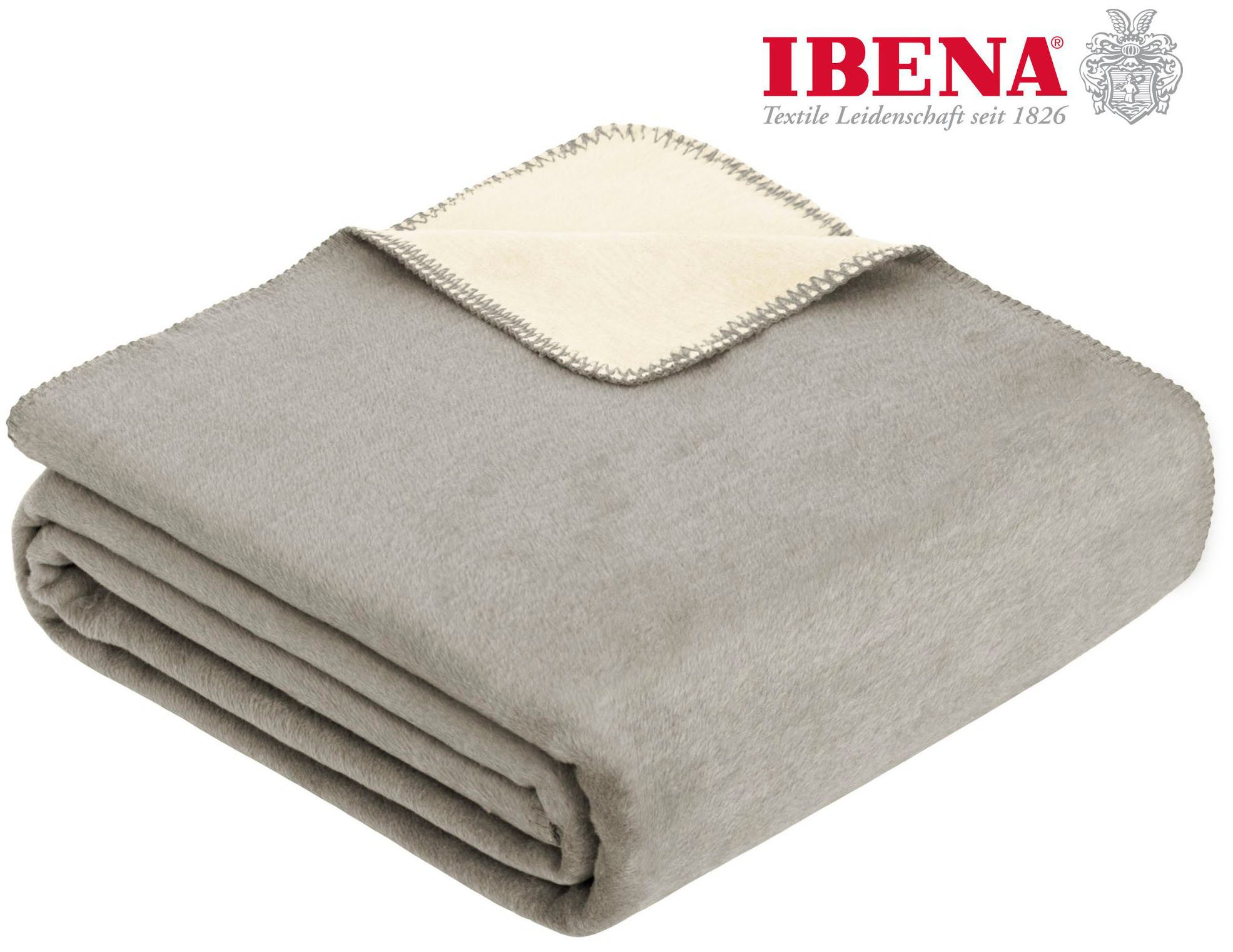 IBENA Wohndecke »Wohndecke Doubleface Dublin«, in trendigen Farben günstig online kaufen